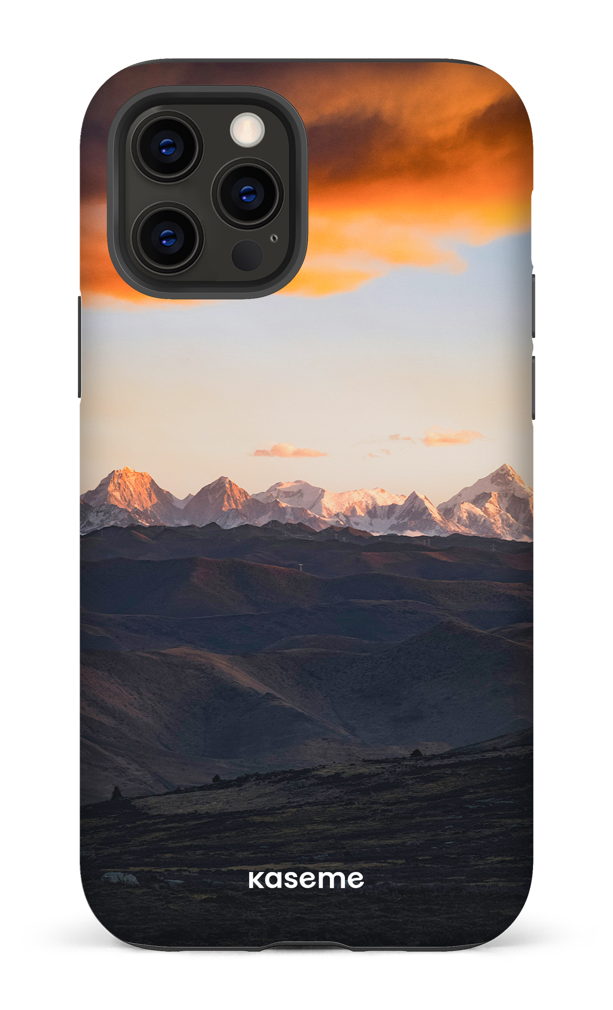 iPhone 12 Pro Tough Matte Golden Peaks -