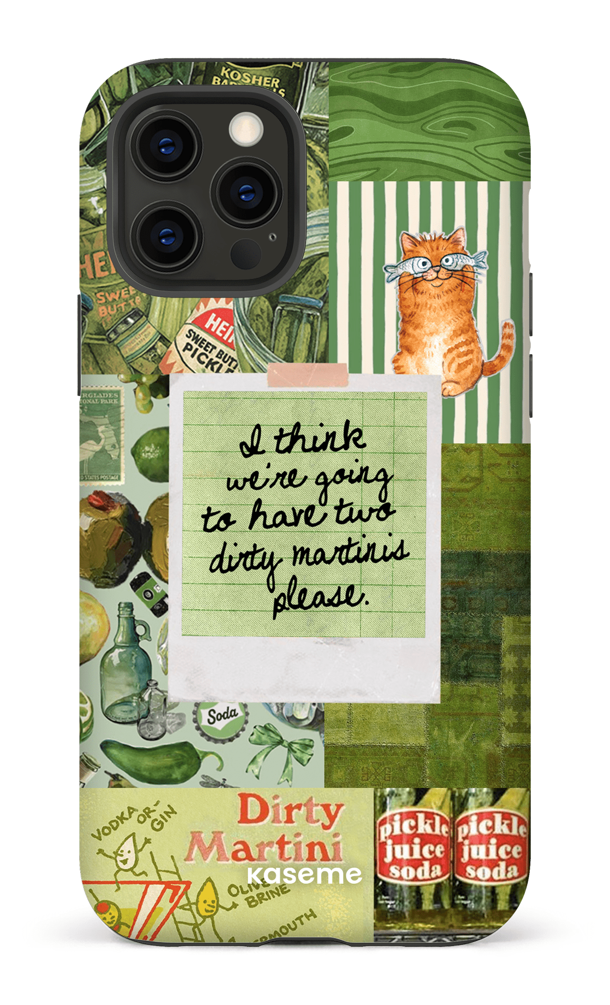 iPhone 12 Pro Tough Matte Green Hour -