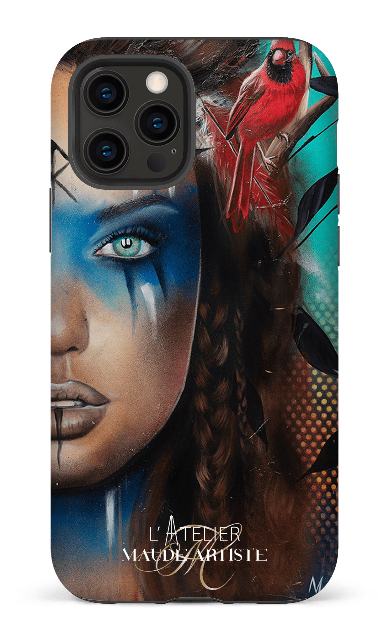 iPhone 12 Pro Tough Matte Guerrières by Maude -