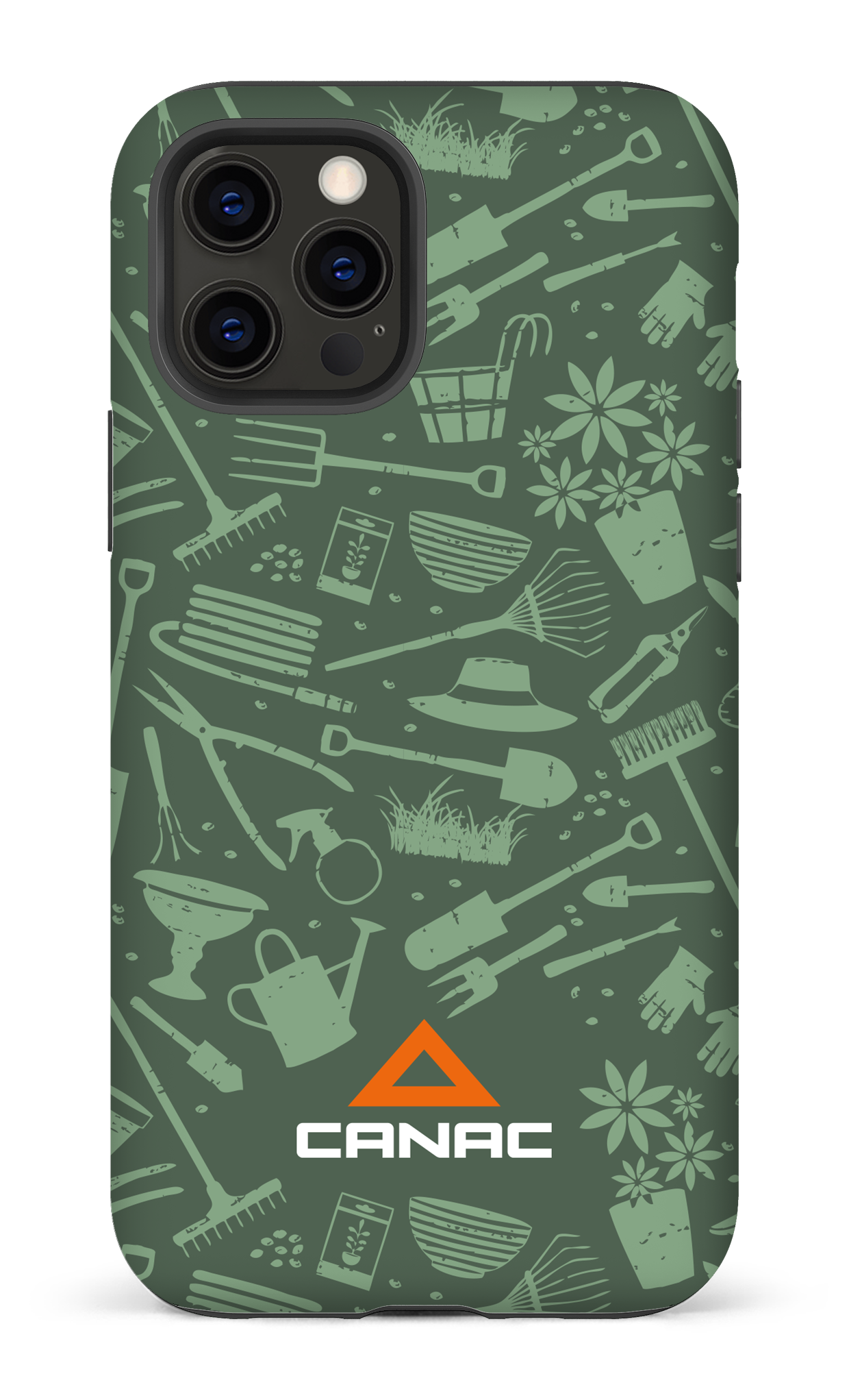 iPhone 12 Pro Tough Matte Le saisonnier vert par Canac -