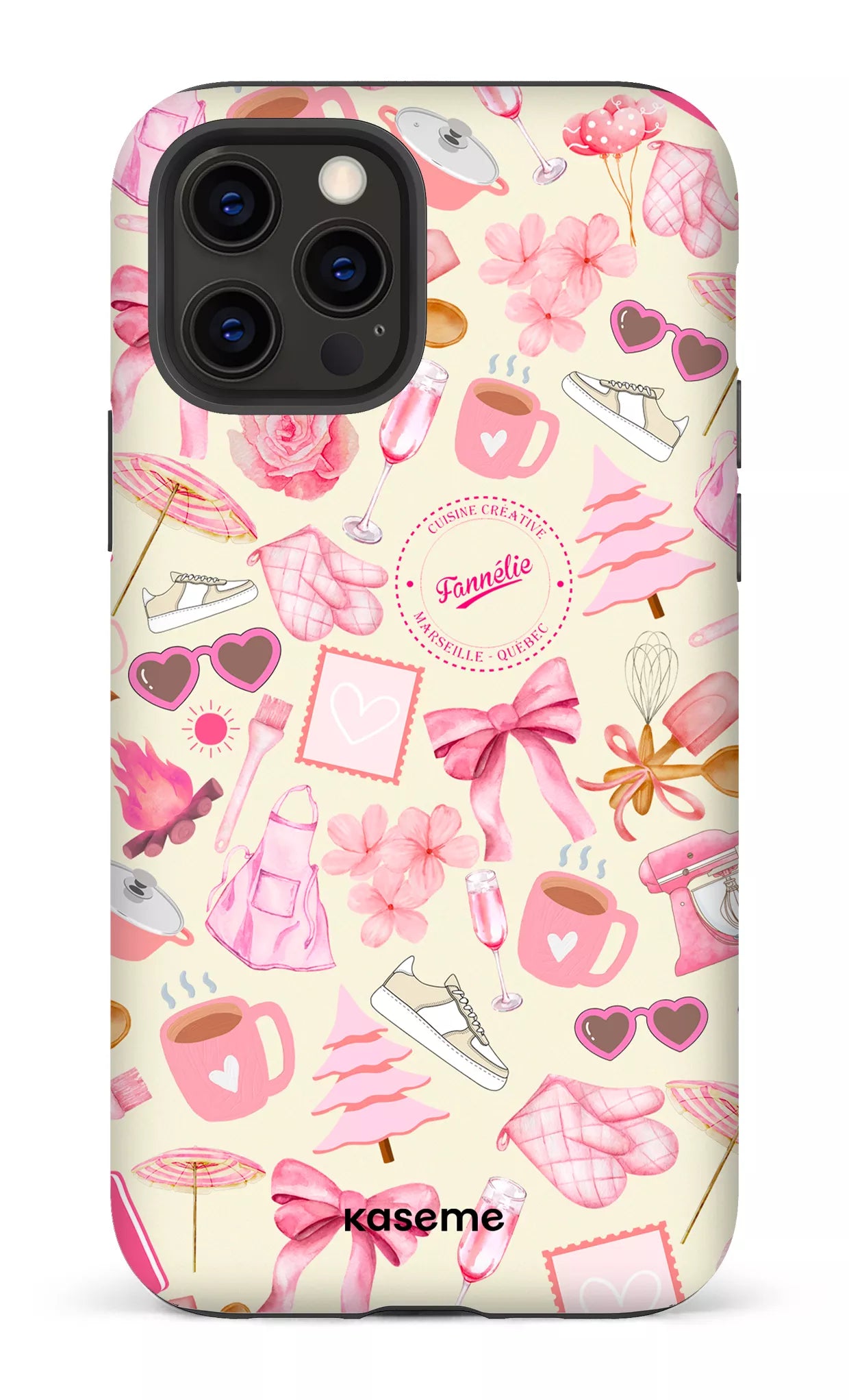 iPhone 12 Pro Tough Matte Les icônes de Fannélie -