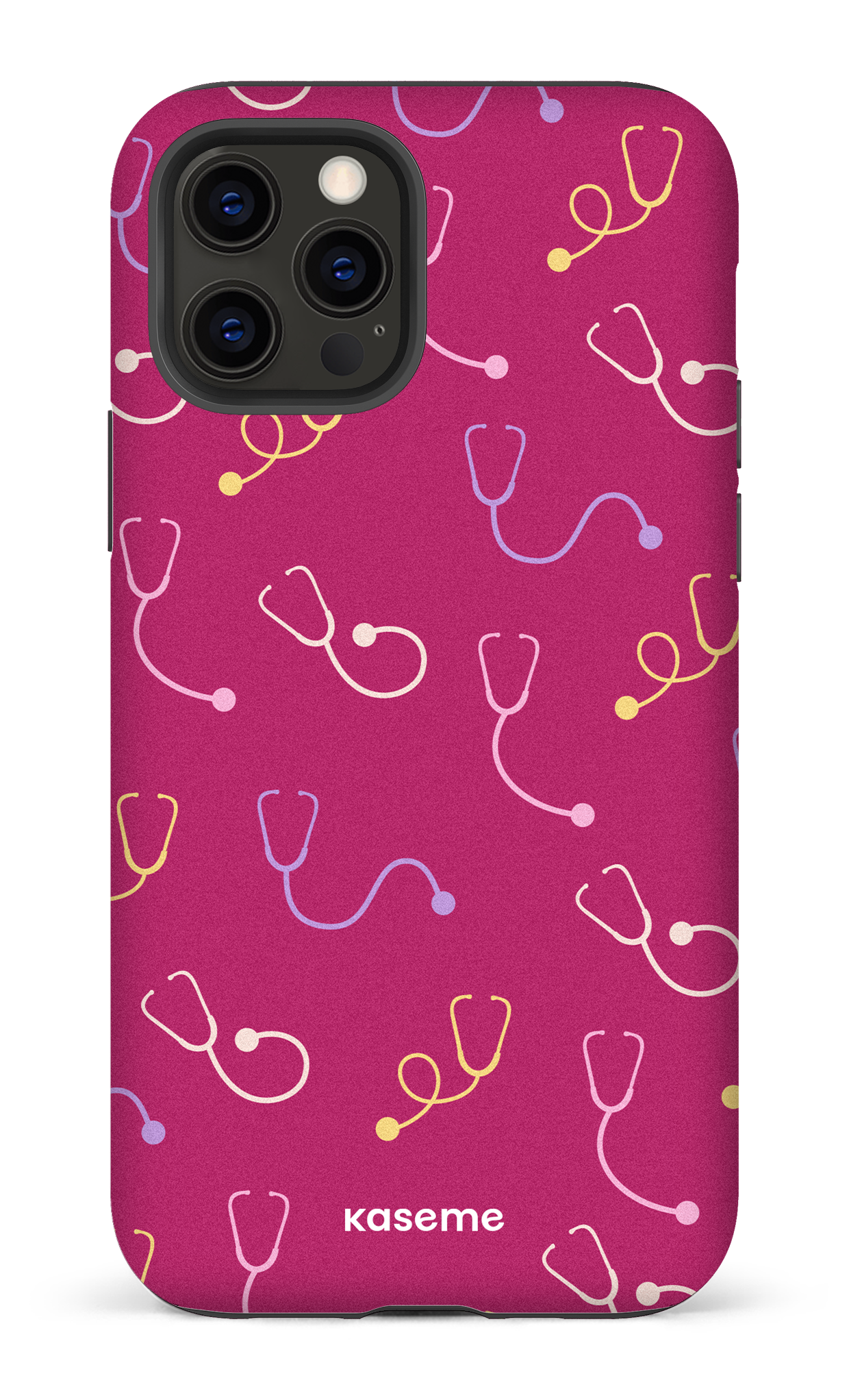 iPhone 12 Pro Tough Matte Pulse Pink -
