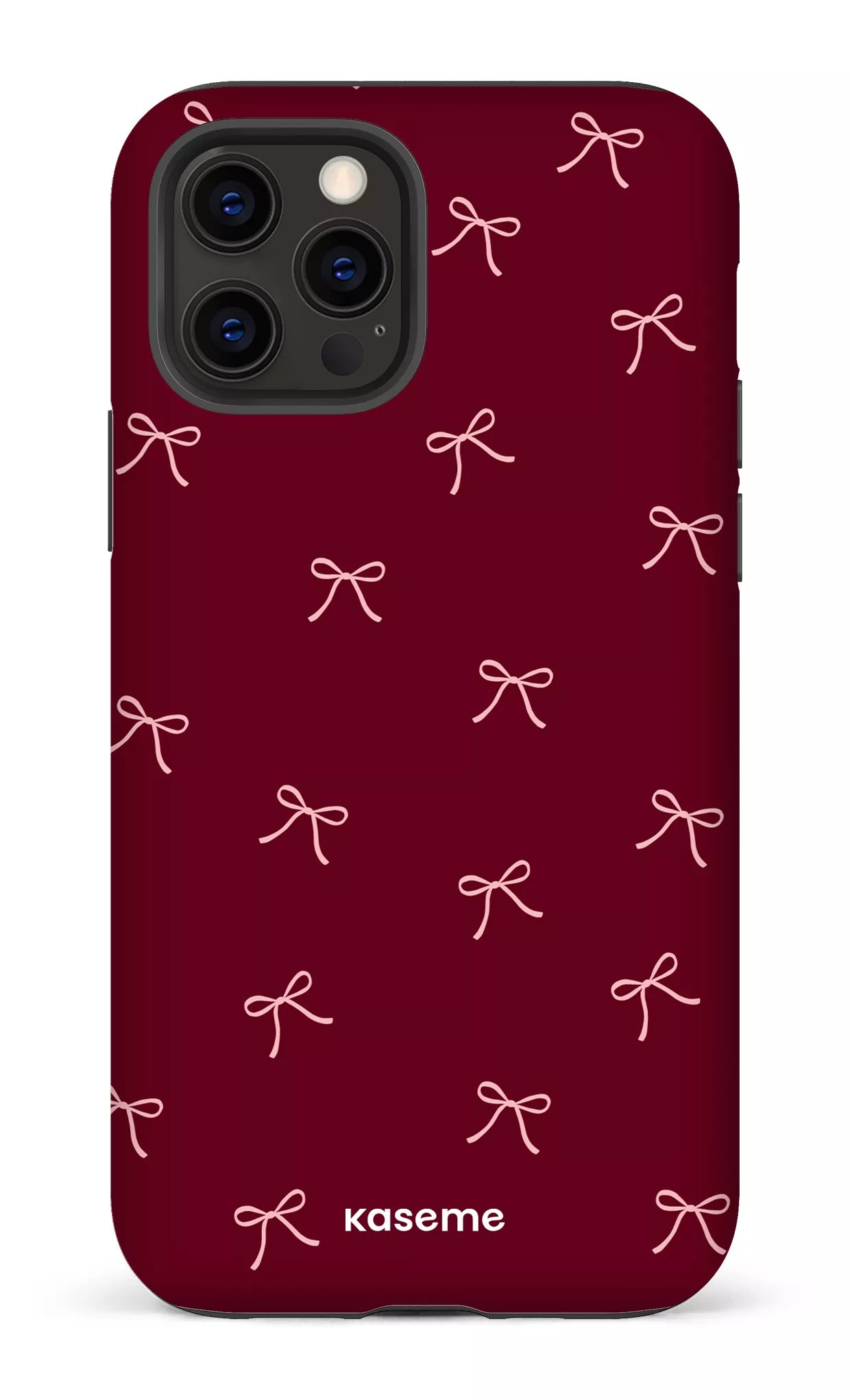 iPhone 12 Pro Tough Matte Roselyn Burgundy -
