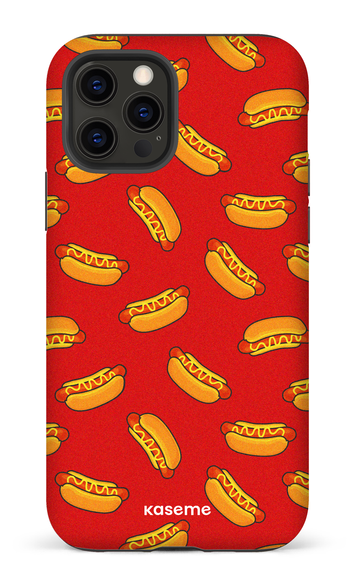 iPhone 12 Pro Tough Matte Steam Red -