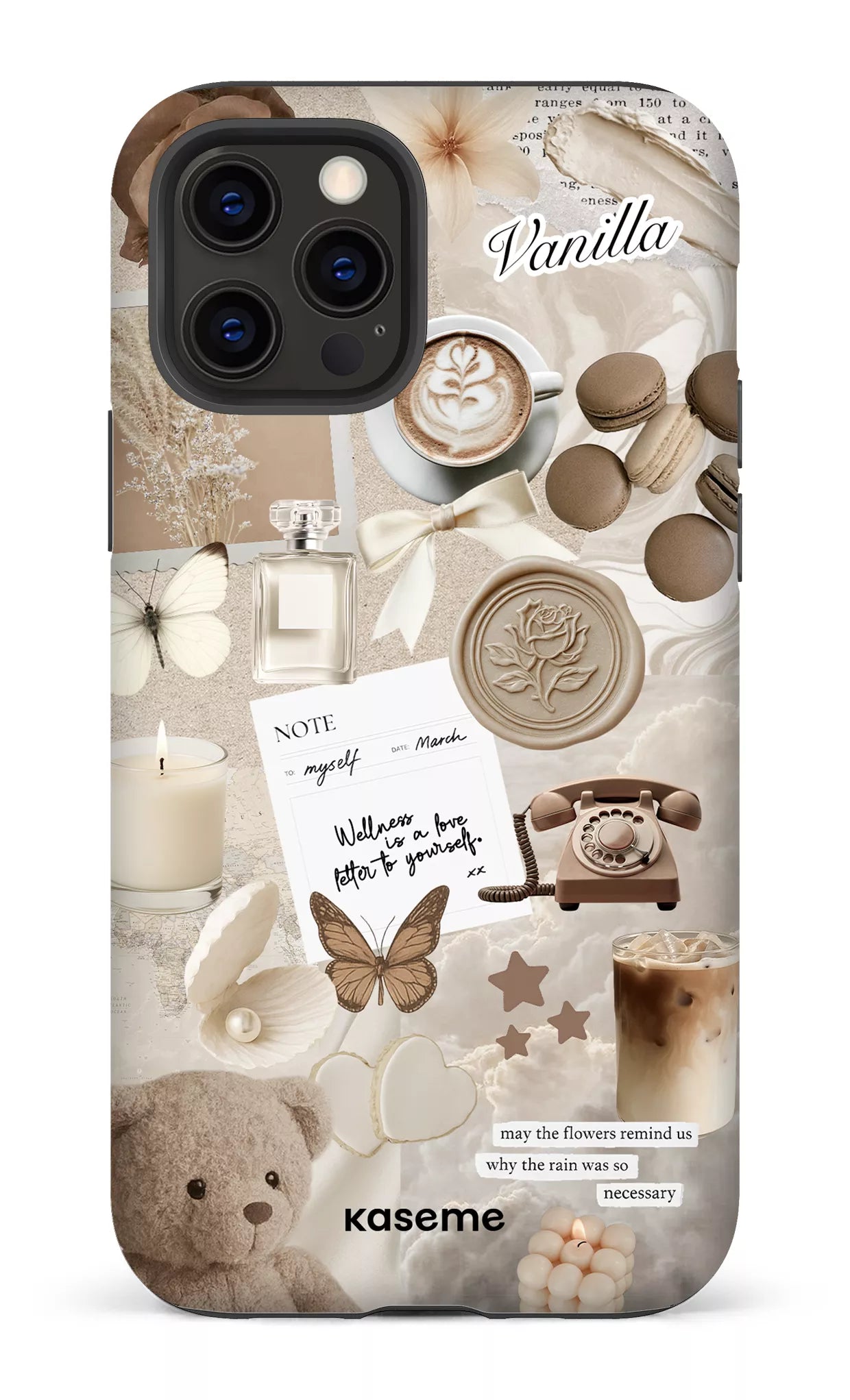 iPhone 12 Pro Tough Matte Vanilla Reverie -