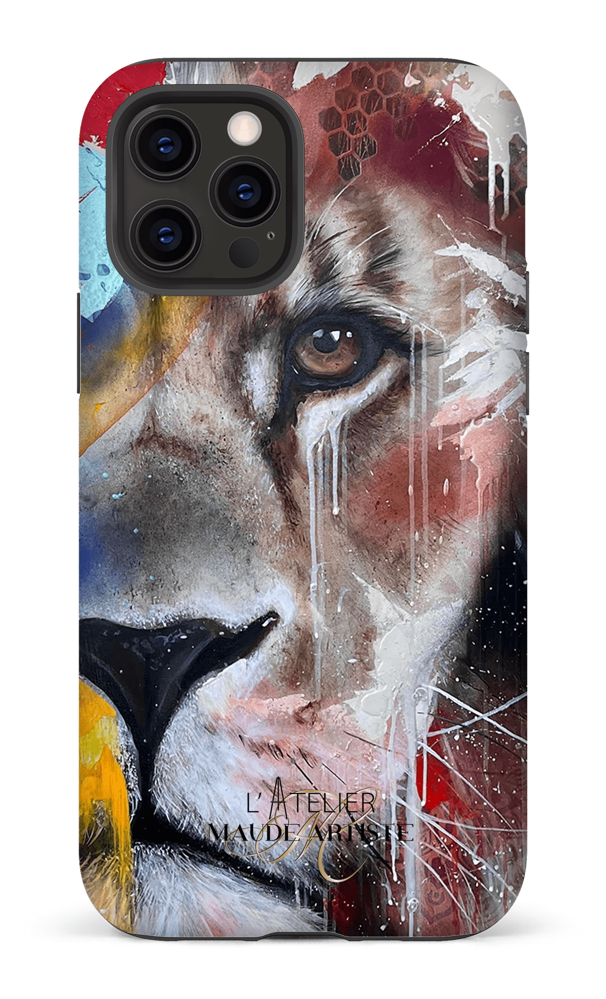 iPhone 12 Pro Tough Matte Waves 3 by Maude -