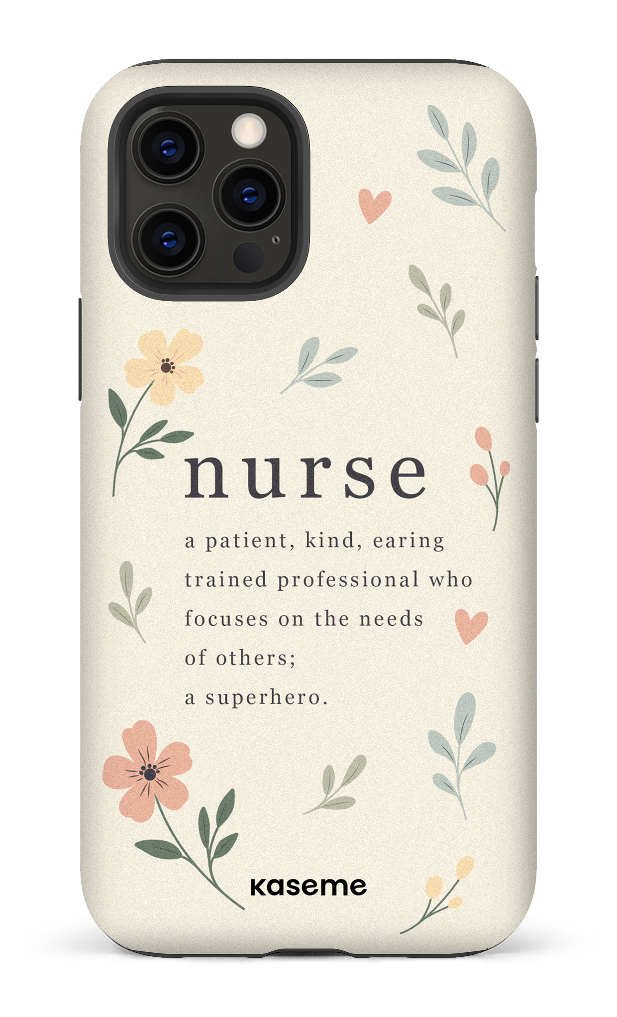 iPhone 12 Pro Tough Matte With Heart -