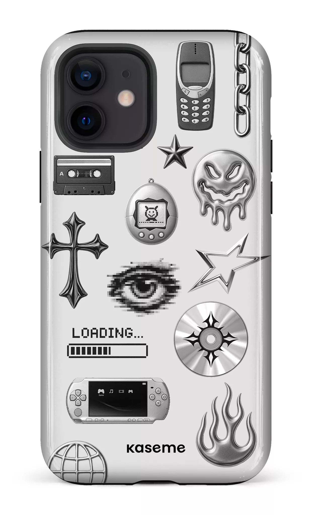 iPhone 12 Tough Chrome -