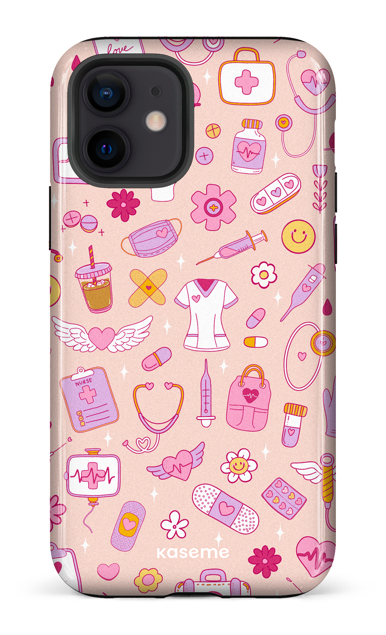 iPhone 12 Tough Code Pink -