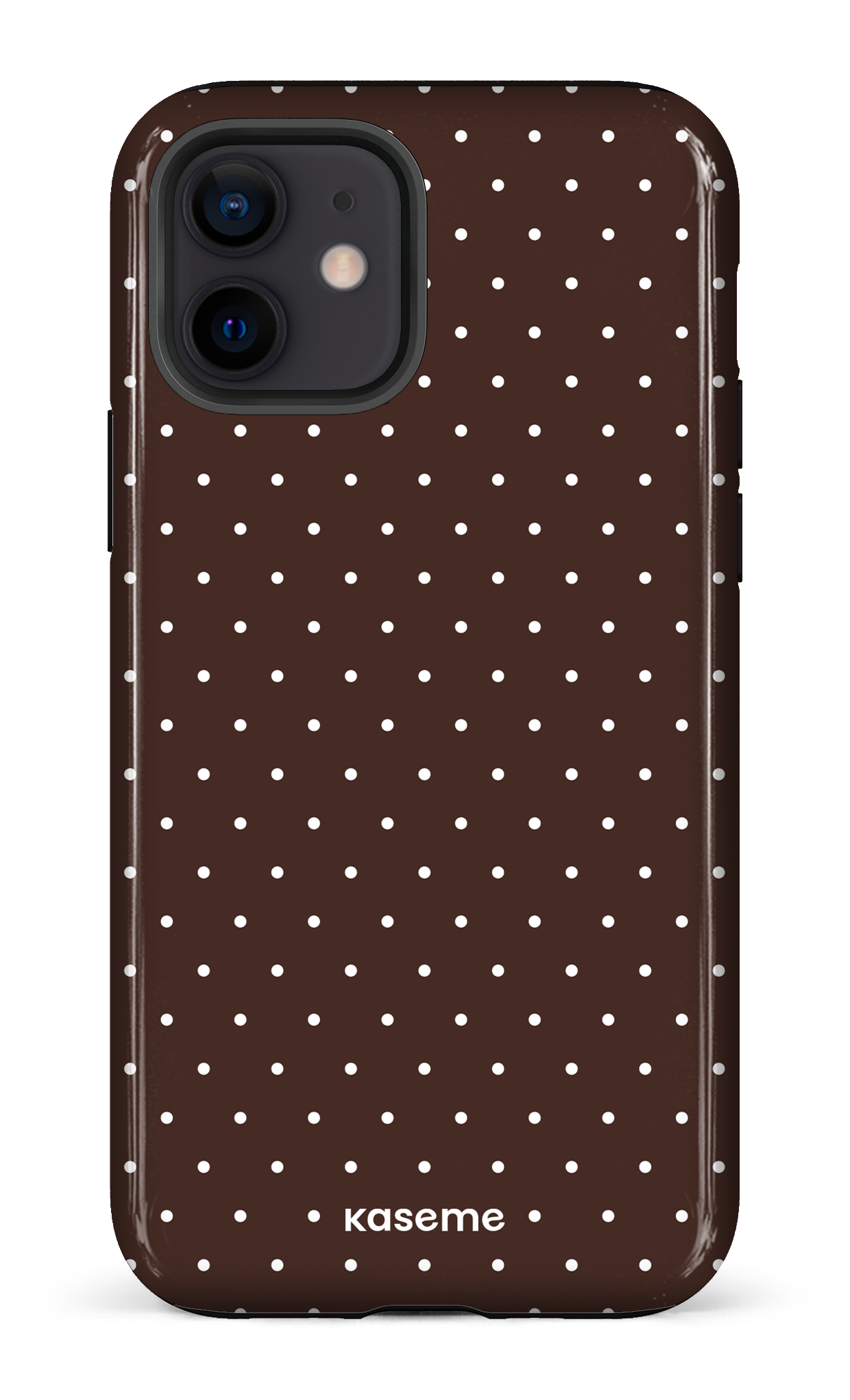 iPhone 12 Tough Ditsy Brown -