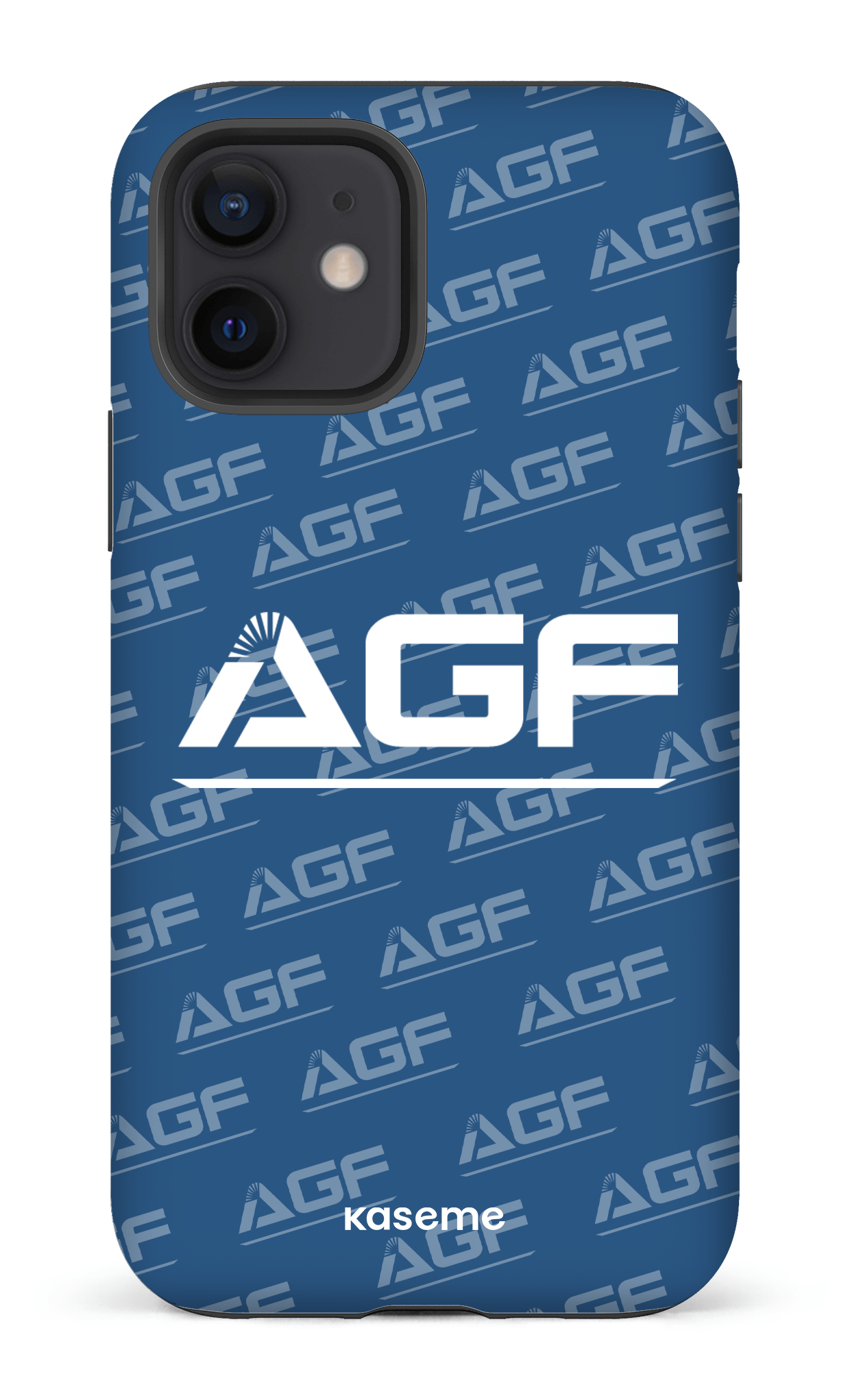 iPhone 12 Tough Matte AGF Bleu -