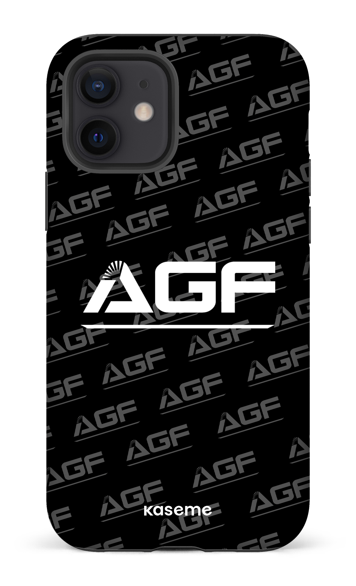 iPhone 12 Tough Matte AGF Noir -