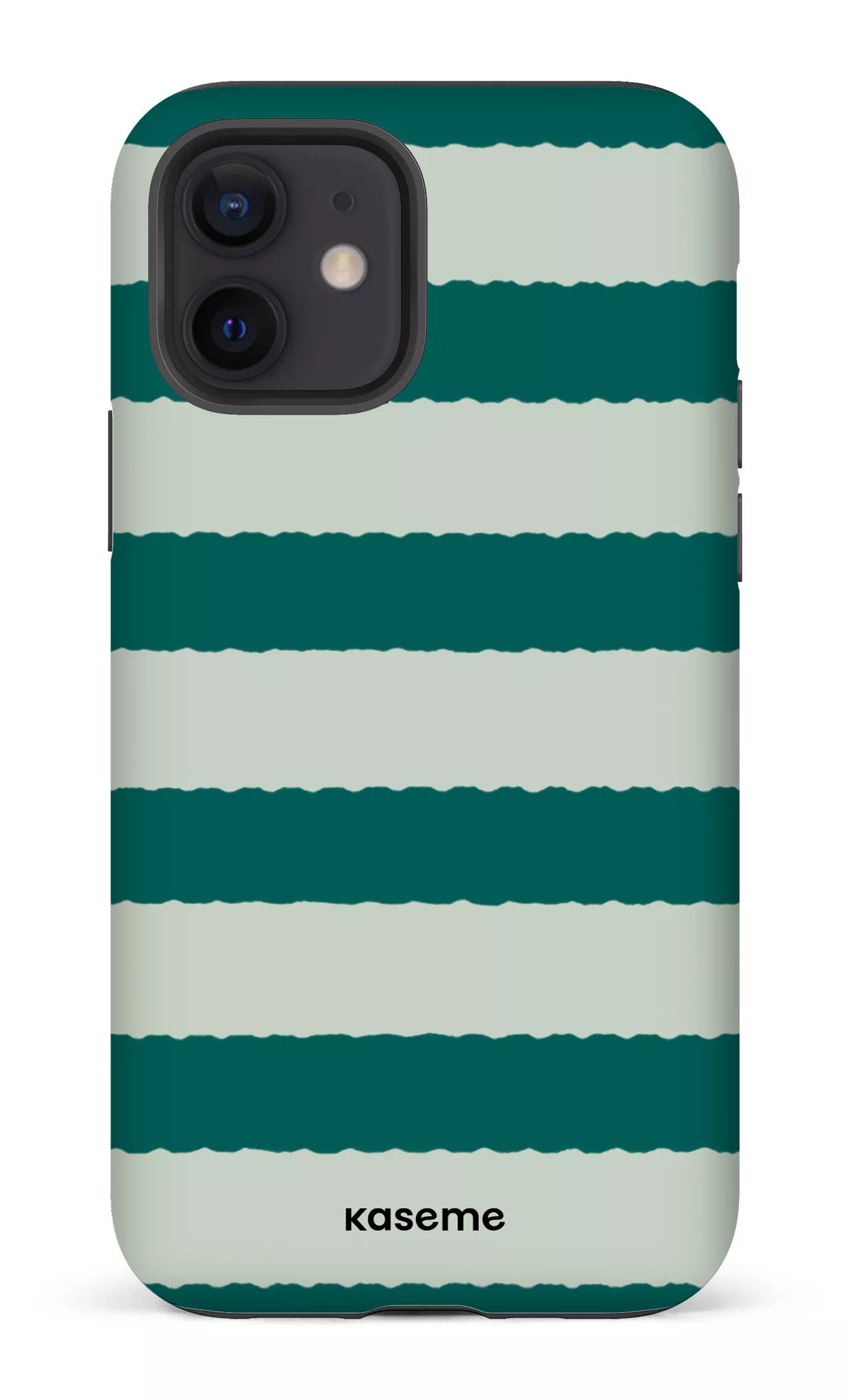 iPhone 12 Tough Matte Aligned Green -