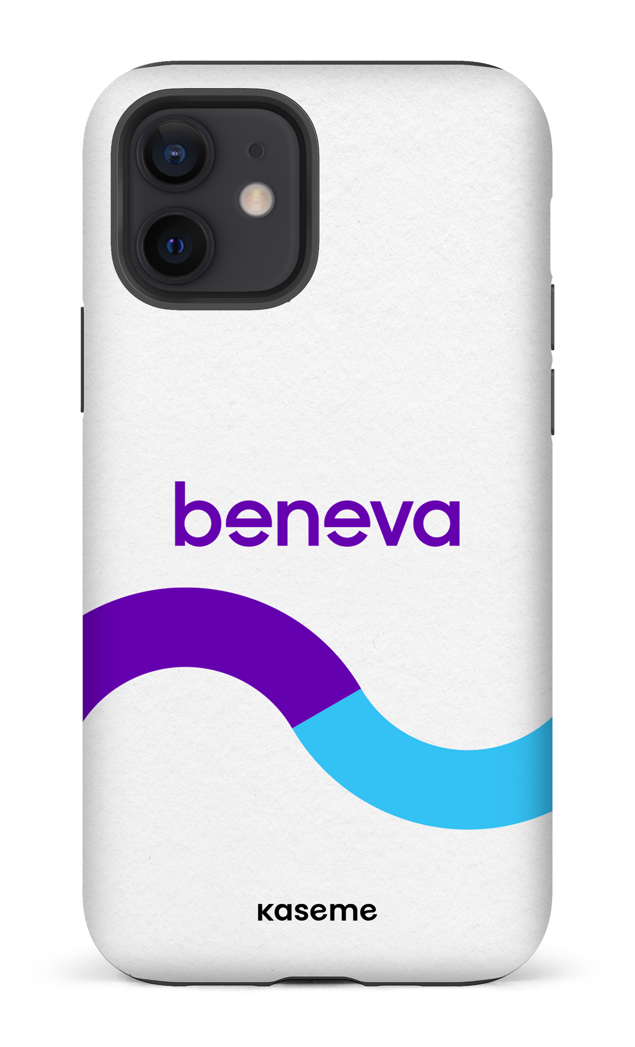 iPhone 12 Tough Matte Beneva Bleu -