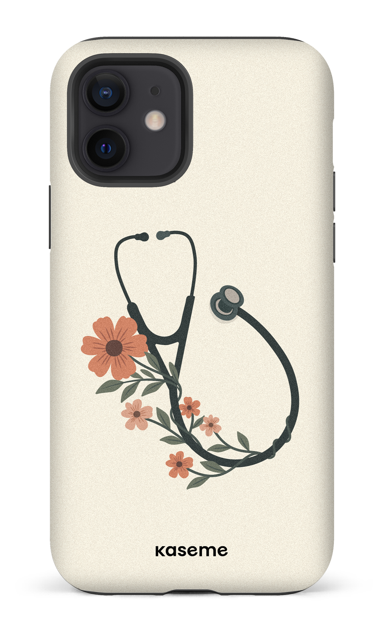 iPhone 12 Tough Matte Blossom Beat Beige -