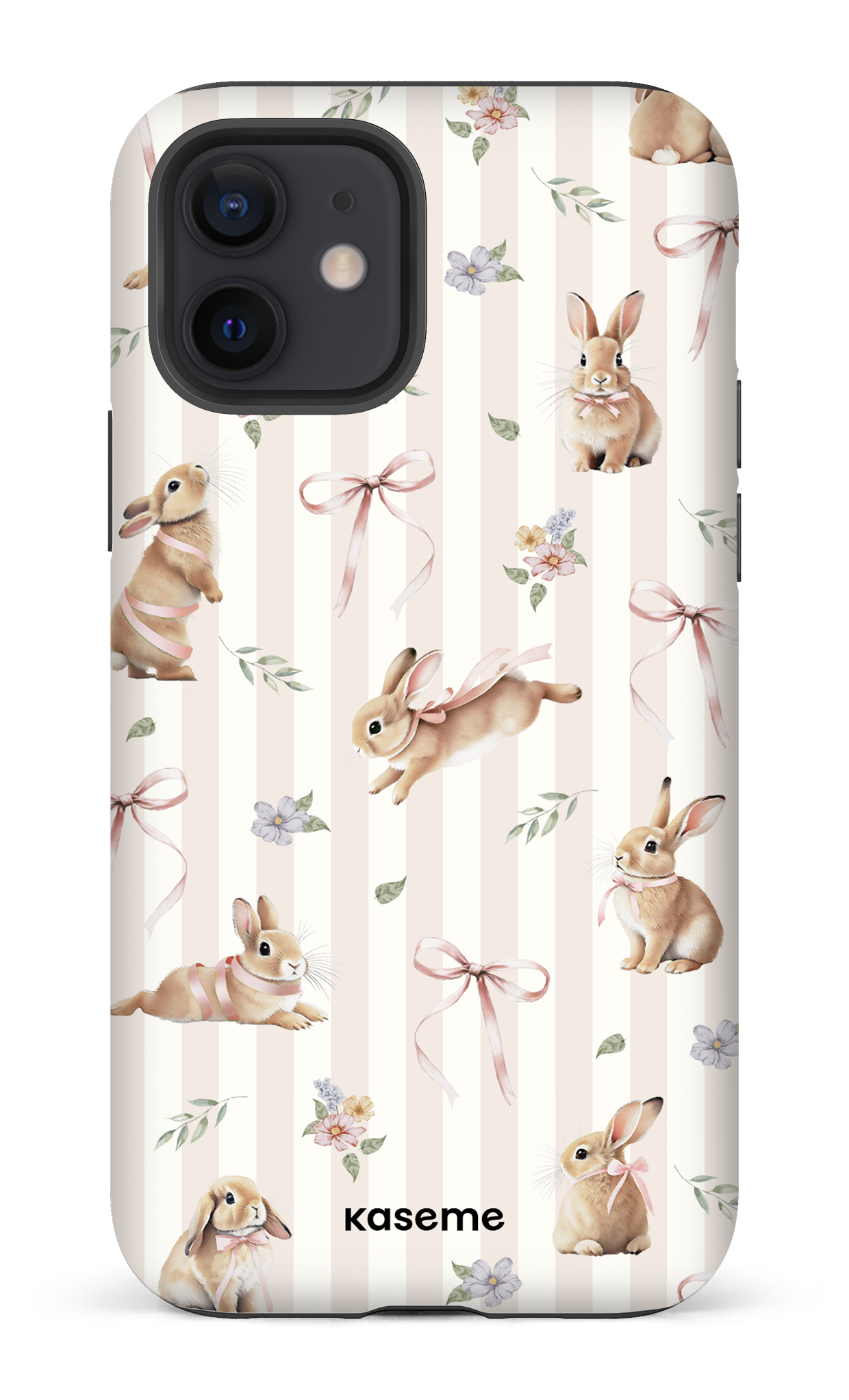 iPhone 12 Tough Matte Bunny Bloom -