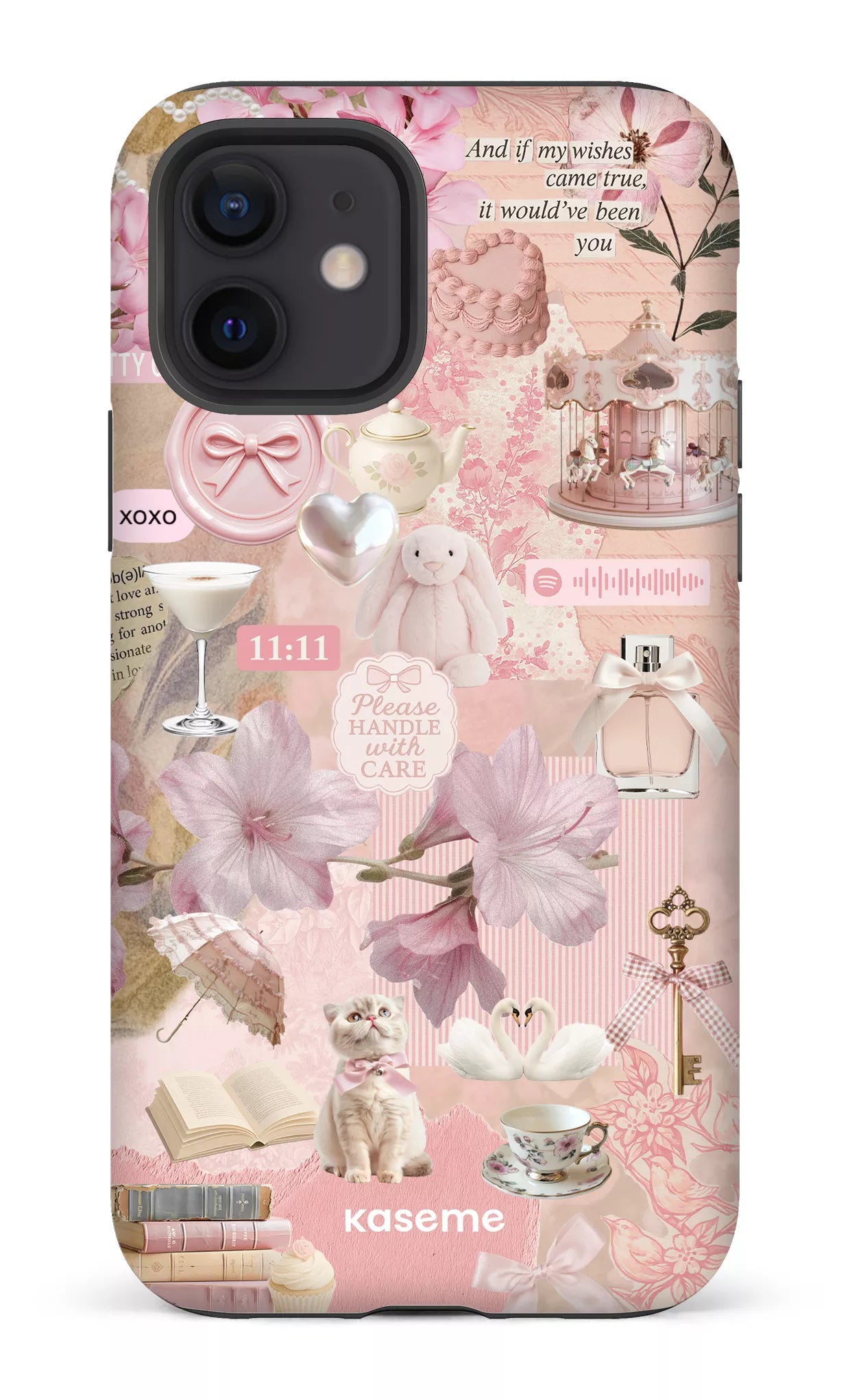 iPhone 12 Tough Matte Coquette Diary -