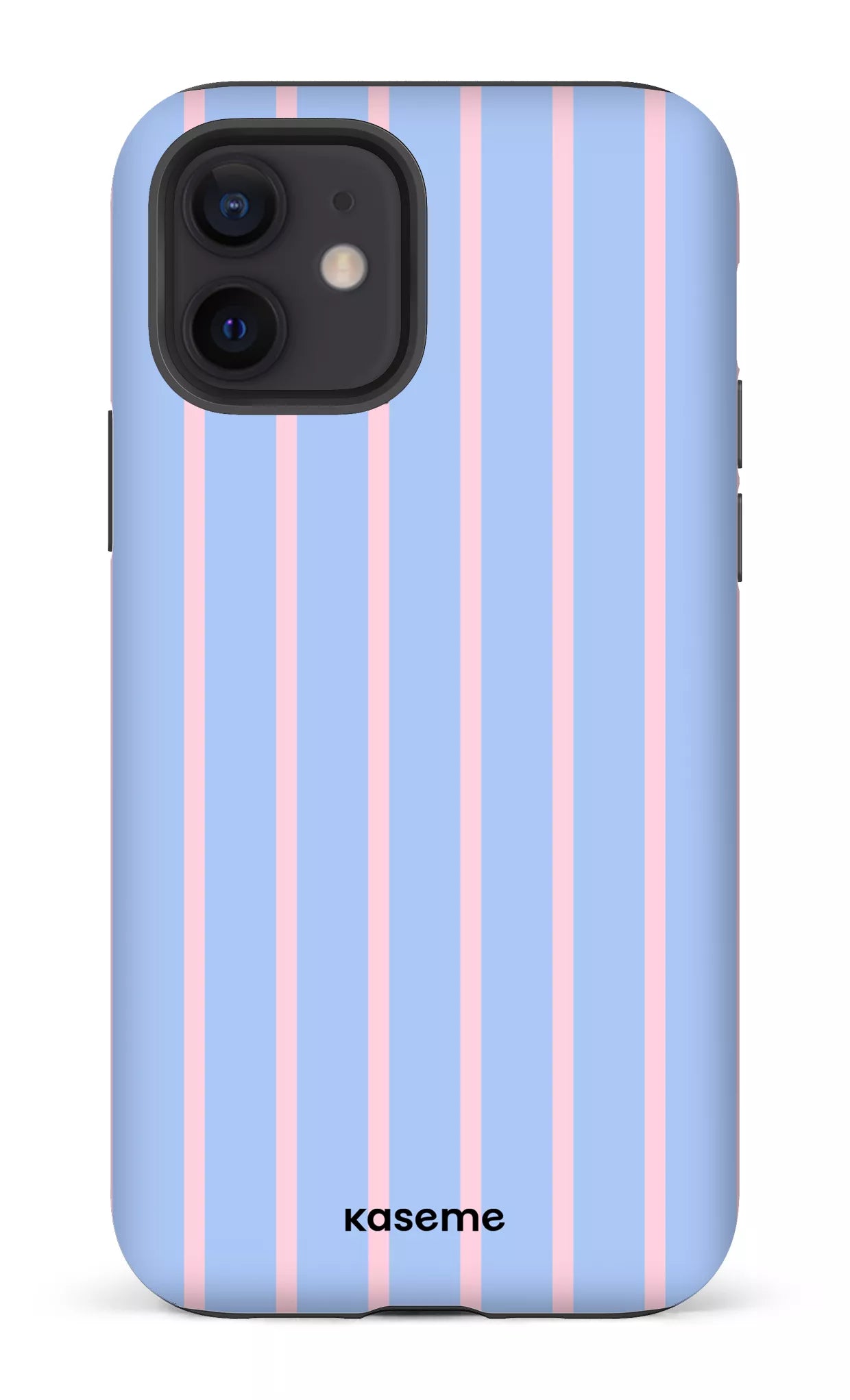 iPhone 12 Tough Matte Dolce Striscia Blue -