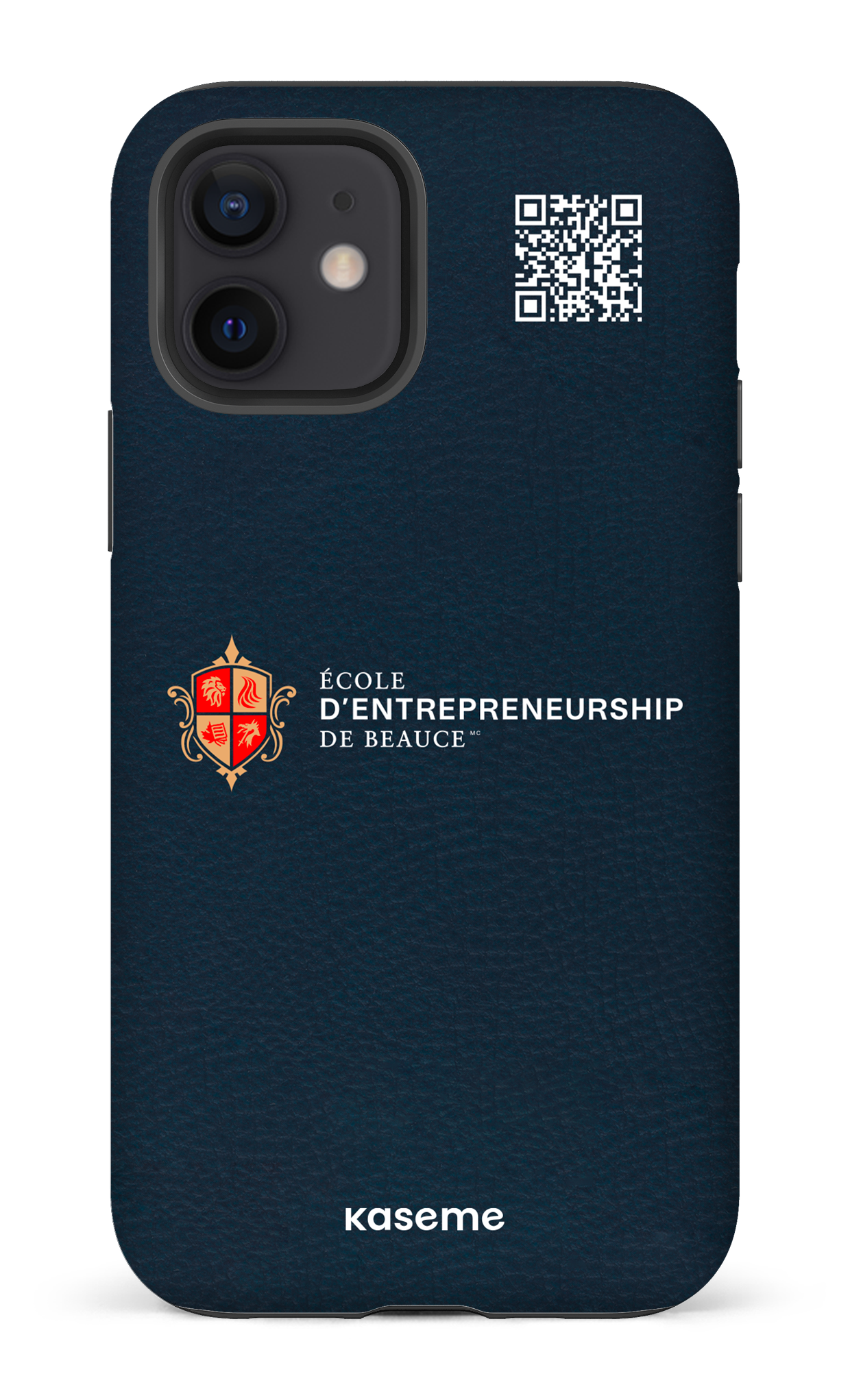 iPhone 12 Tough Matte EEB Bleu QR -