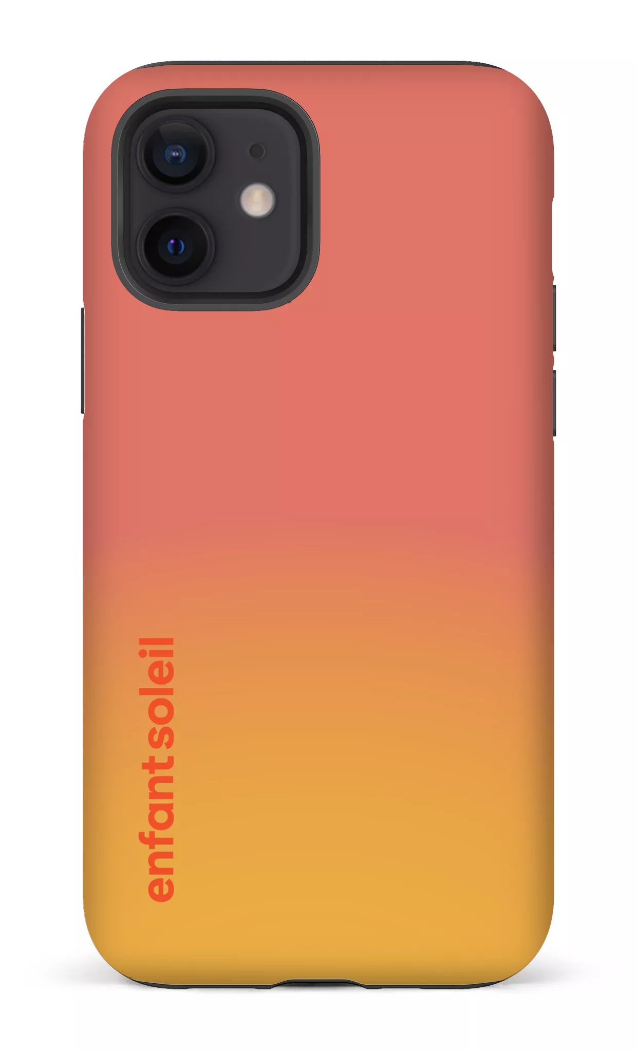 iPhone 12 Tough Matte Enfant Soleil dégradé -