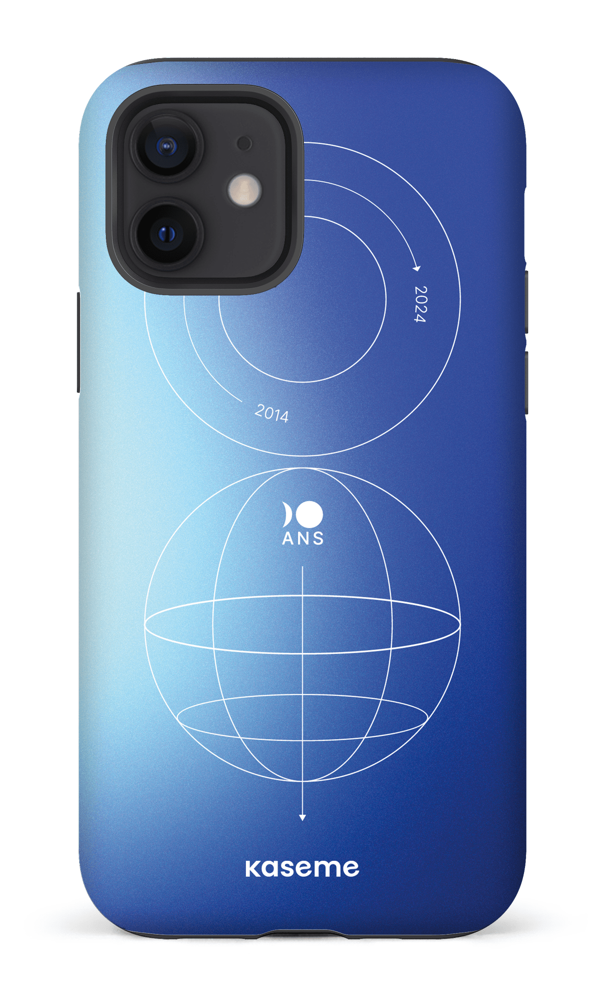 iPhone 12 Tough Matte Étui Spatial -