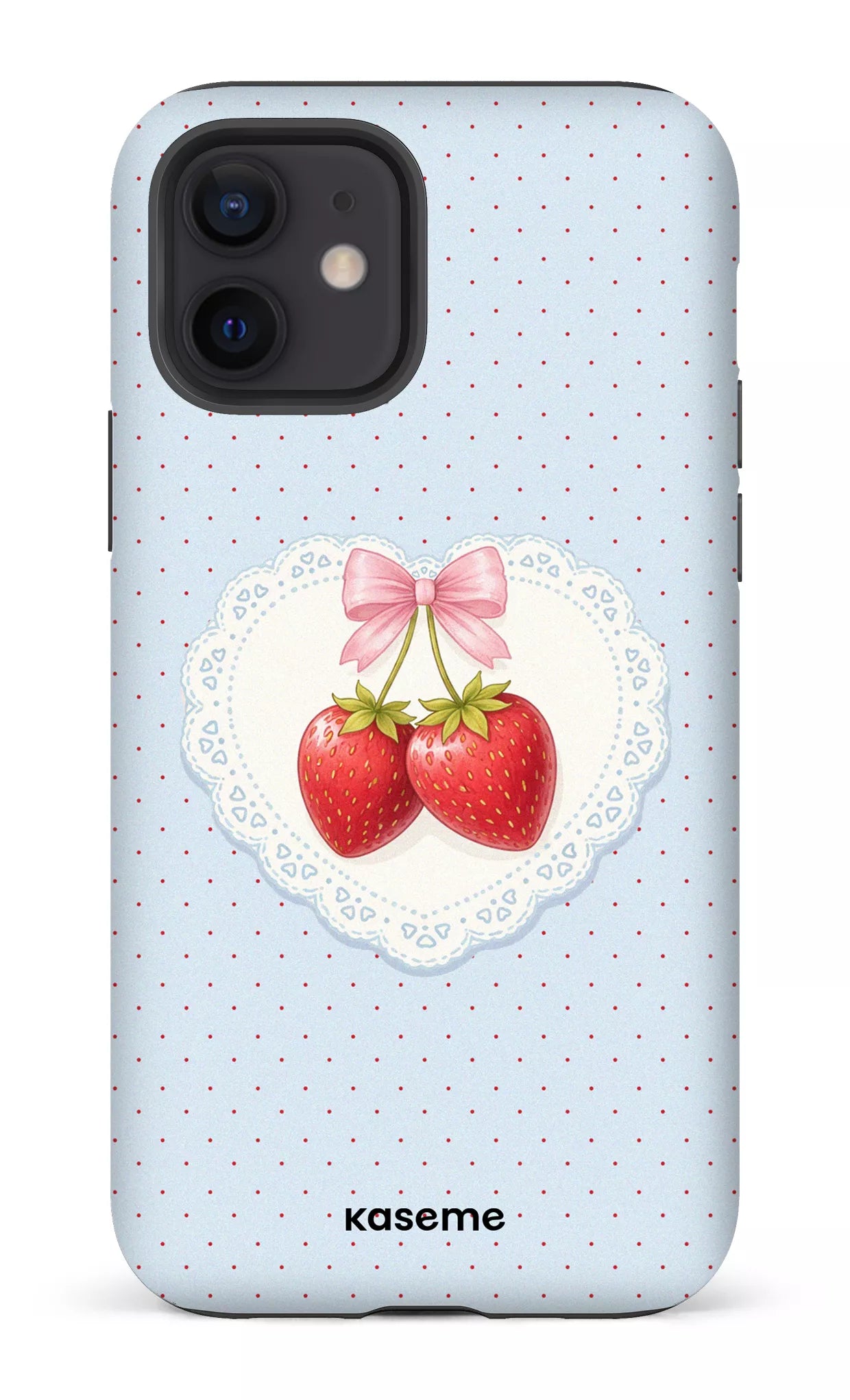 iPhone 12 Tough Matte Fresa Lace Blue -