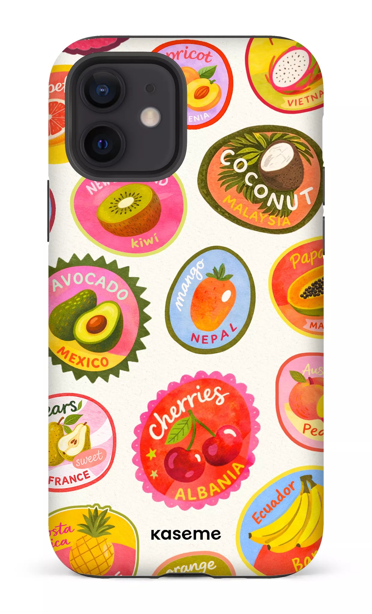 iPhone 12 Tough Matte Frutti -
