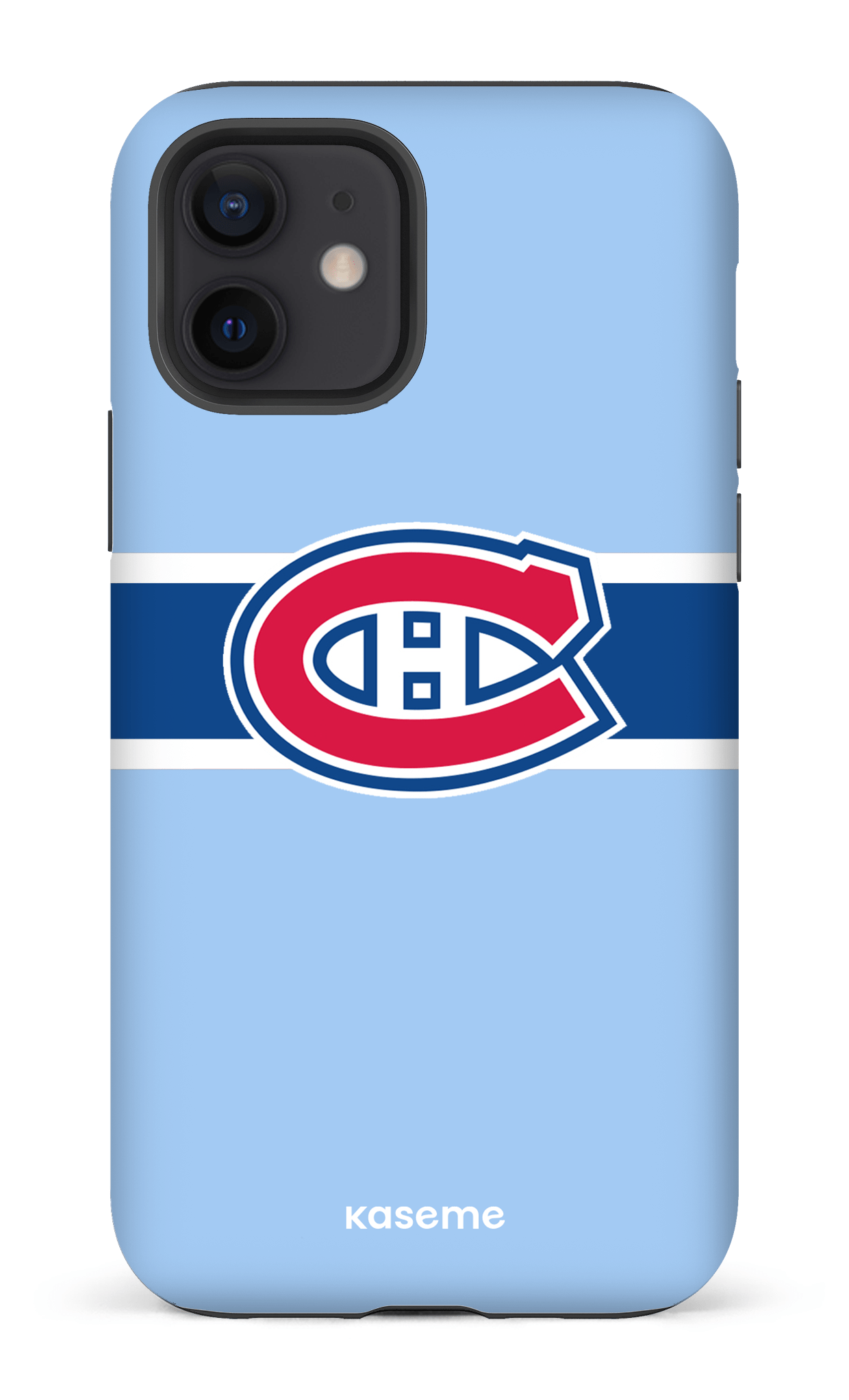 iPhone 12 Tough Matte Habs Jersey Blue -