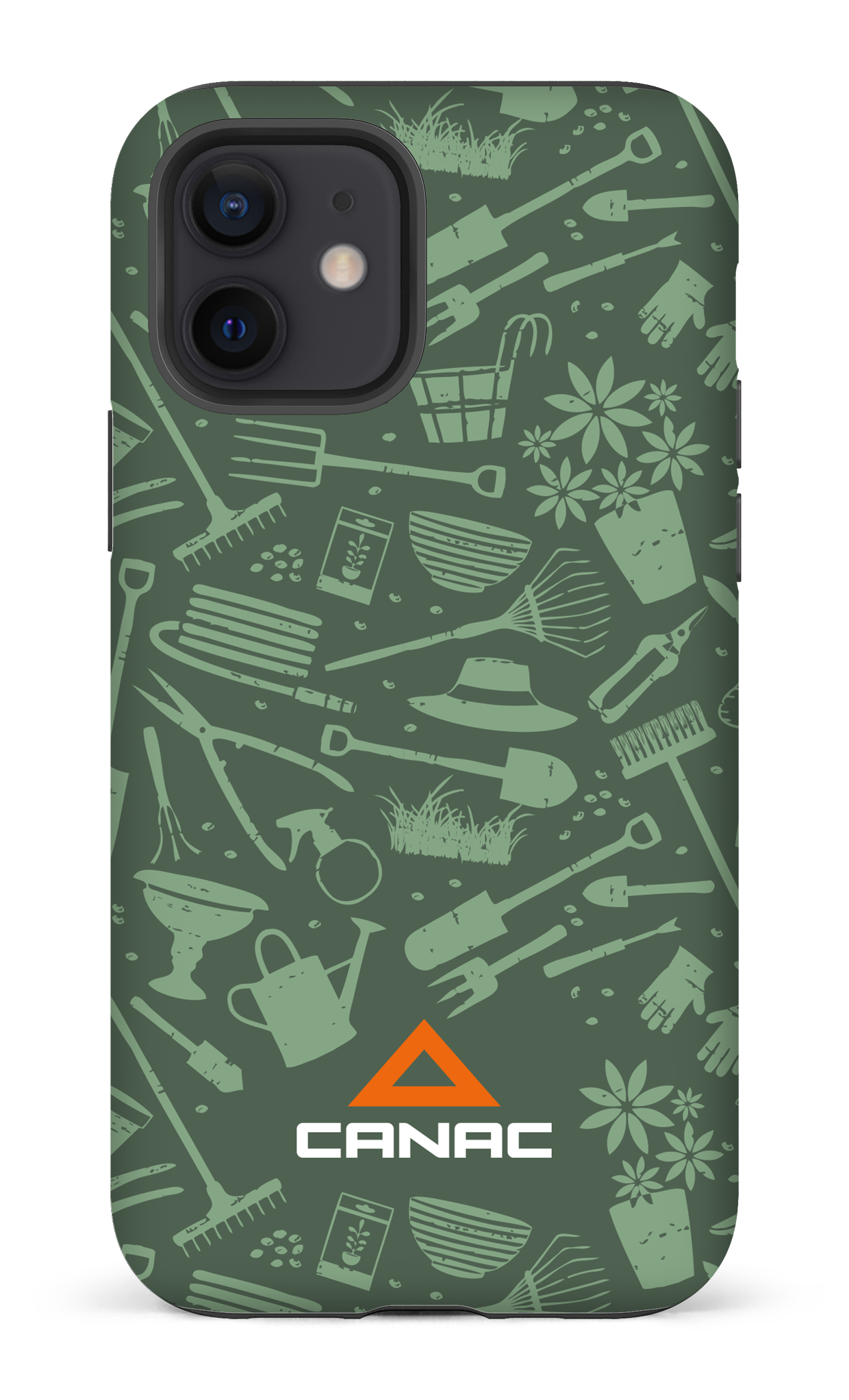 iPhone 12 Tough Matte Le saisonnier vert par Canac -