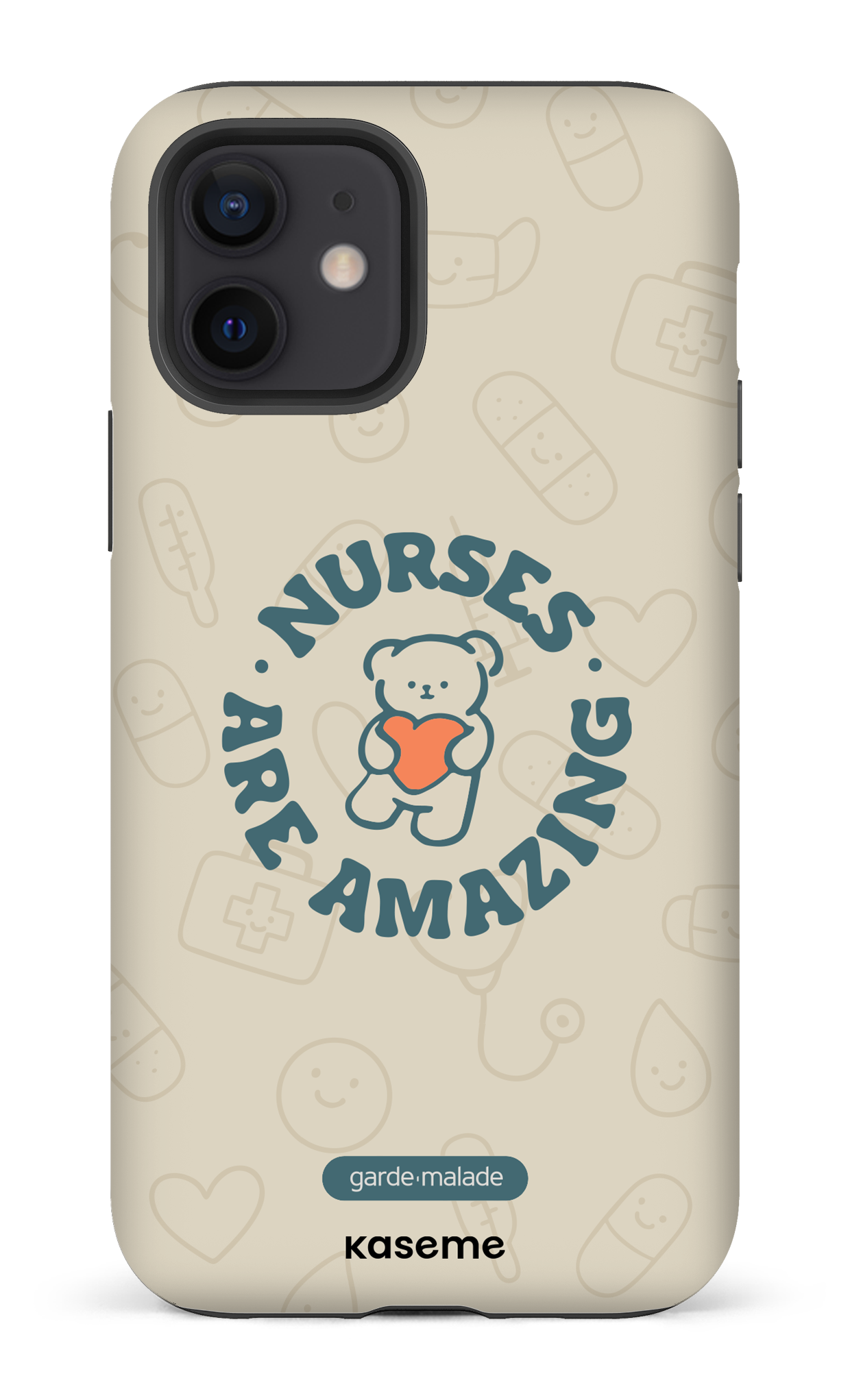 iPhone 12 Tough Matte Nurses Are Amazing x Garde-Malade -