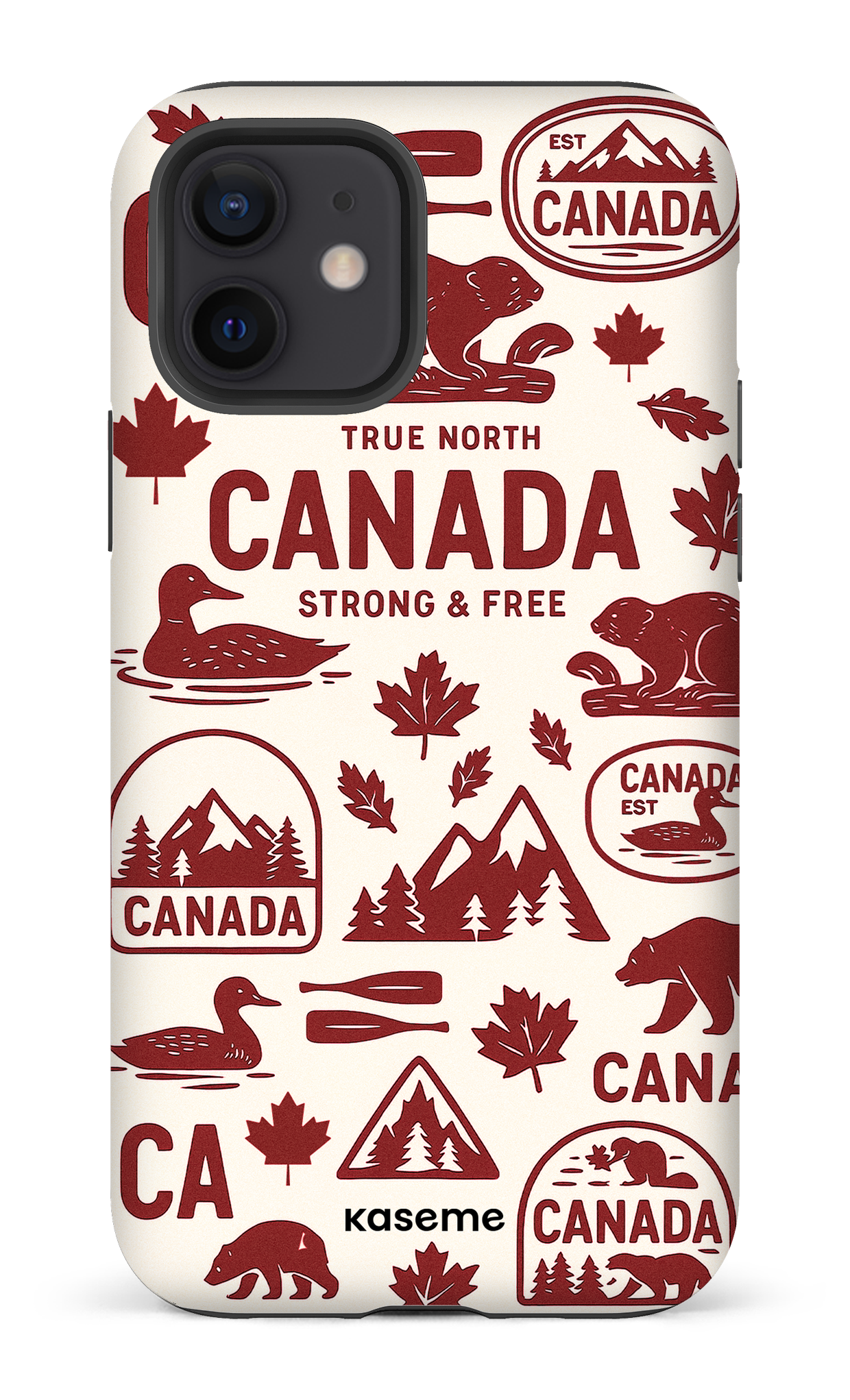 iPhone 12 Tough Matte Oh Canada -