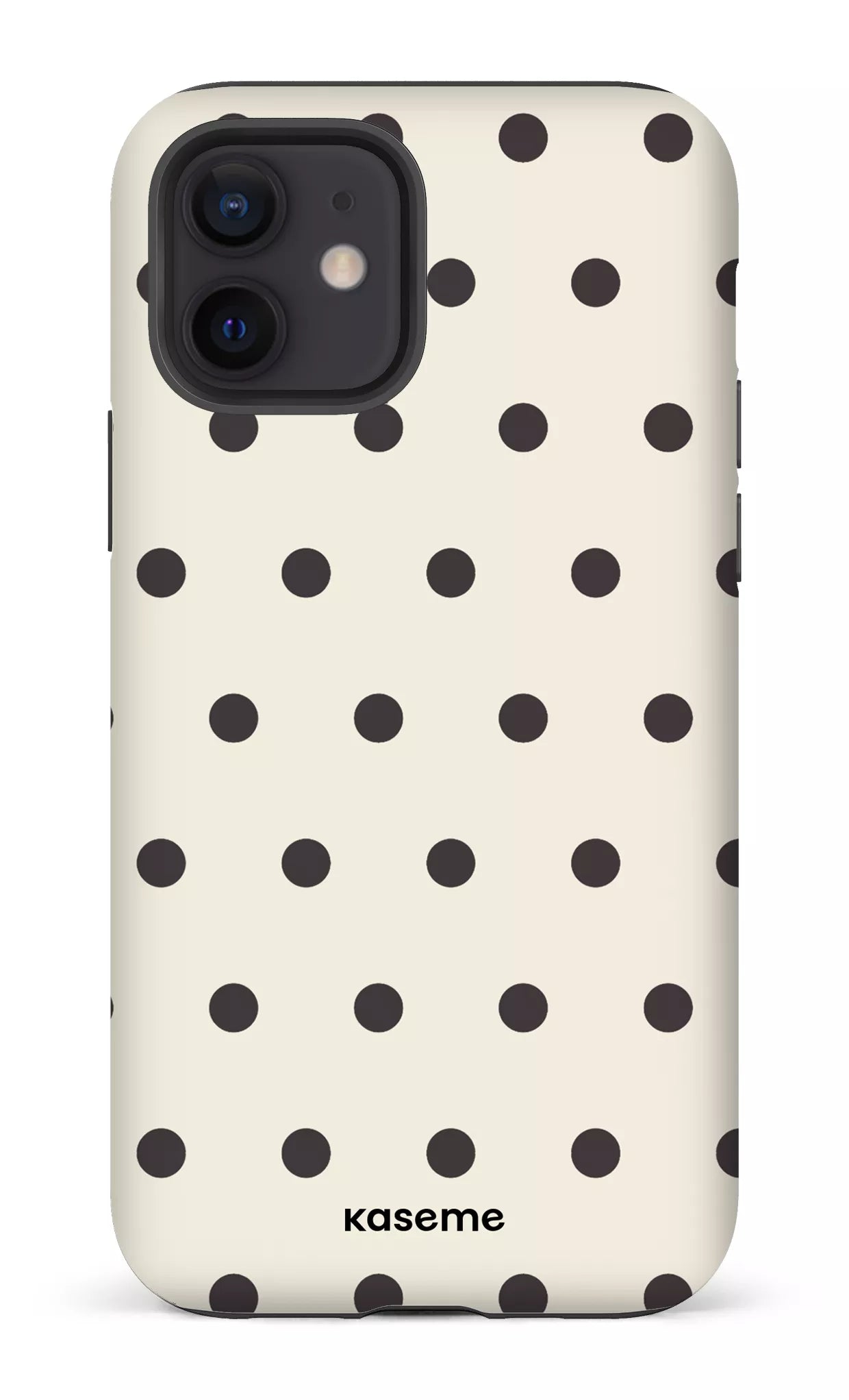 iPhone 12 Tough Matte Polka -