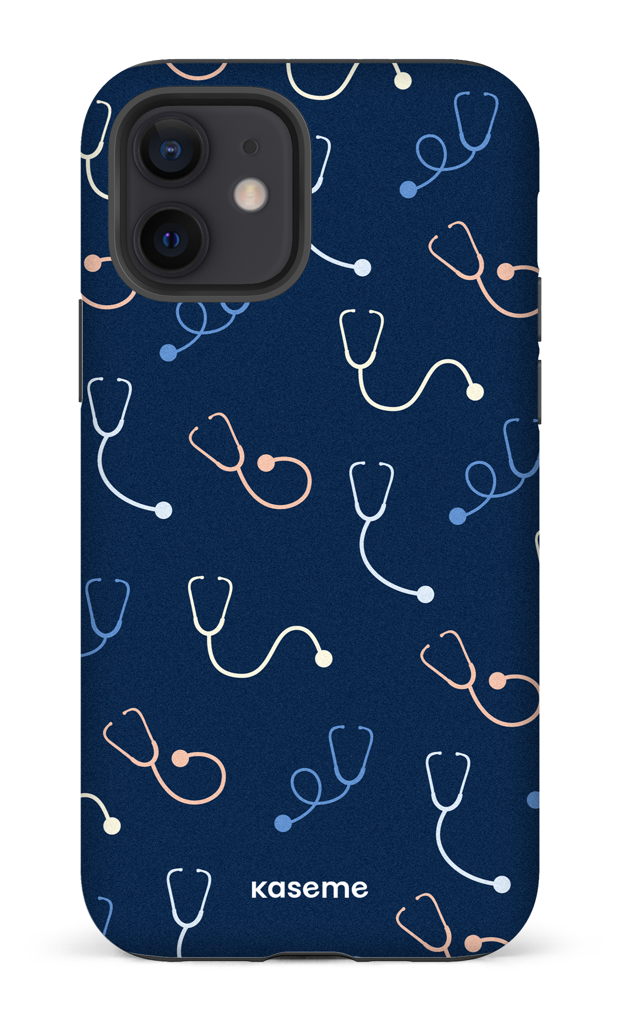 iPhone 12 Tough Matte Pulse Blue -