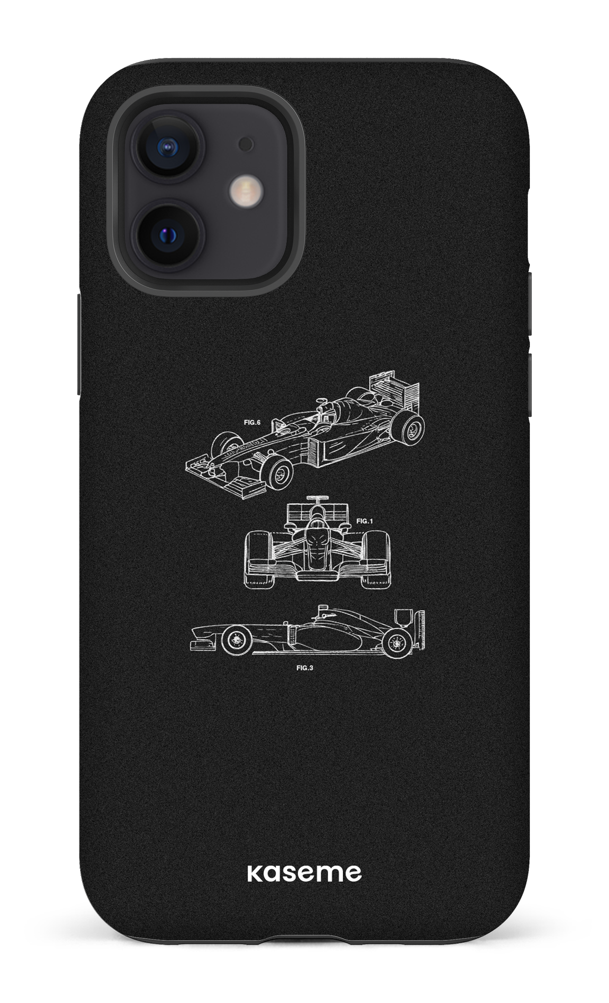 iPhone 12 Tough Matte Sport Car -