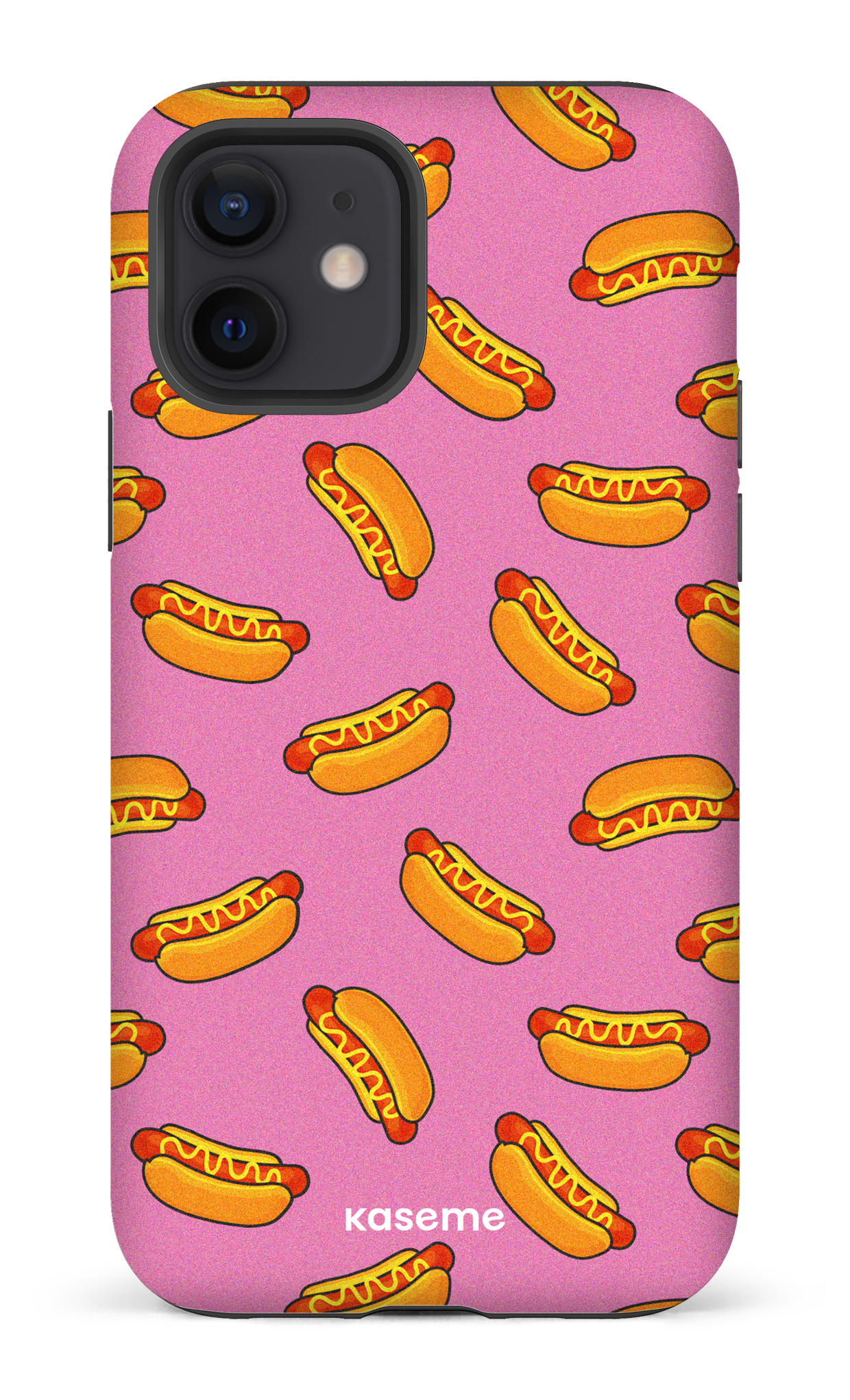 iPhone 12 Tough Matte Steam Pink -