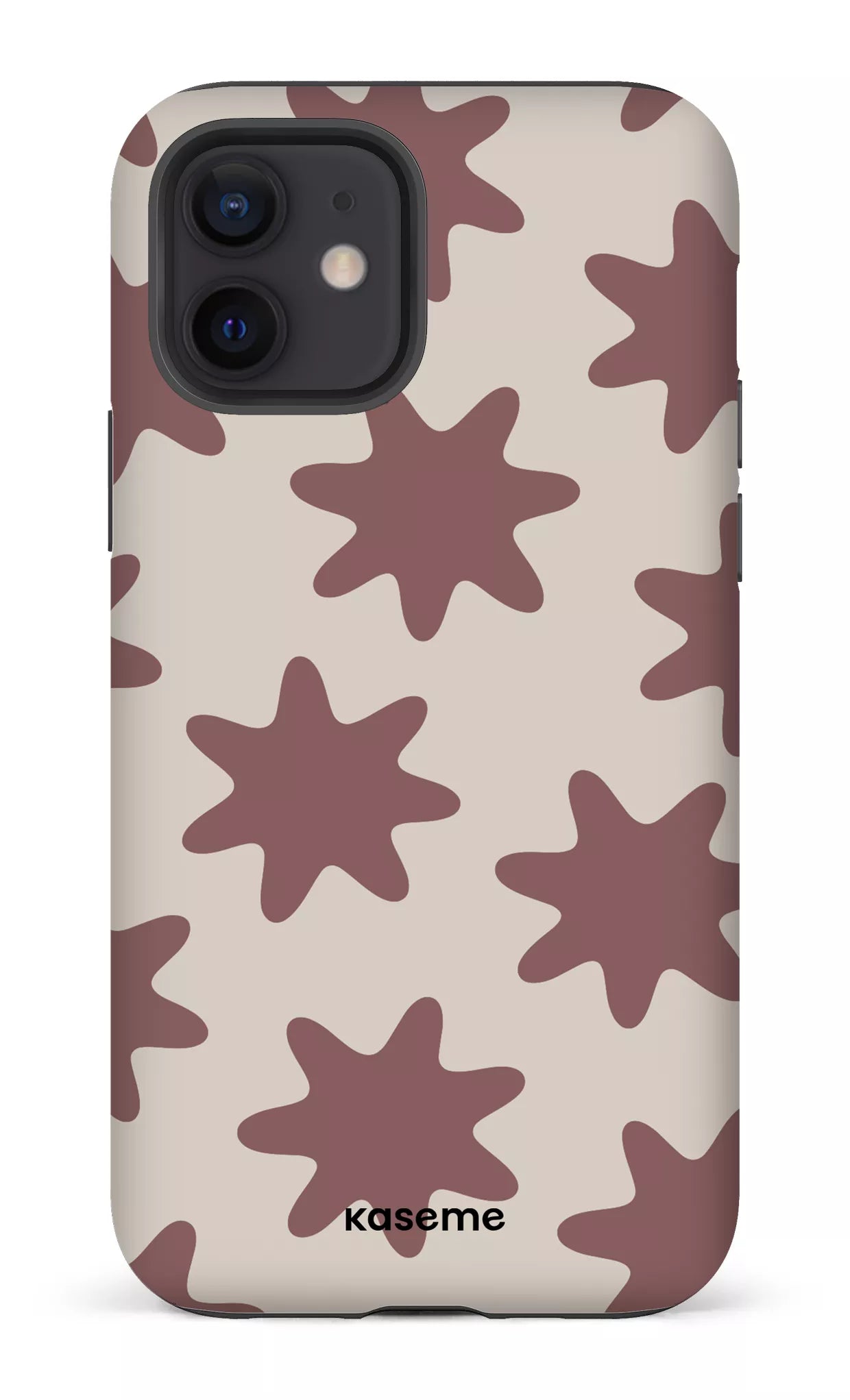 iPhone 12 Tough Matte Unframed Brown -