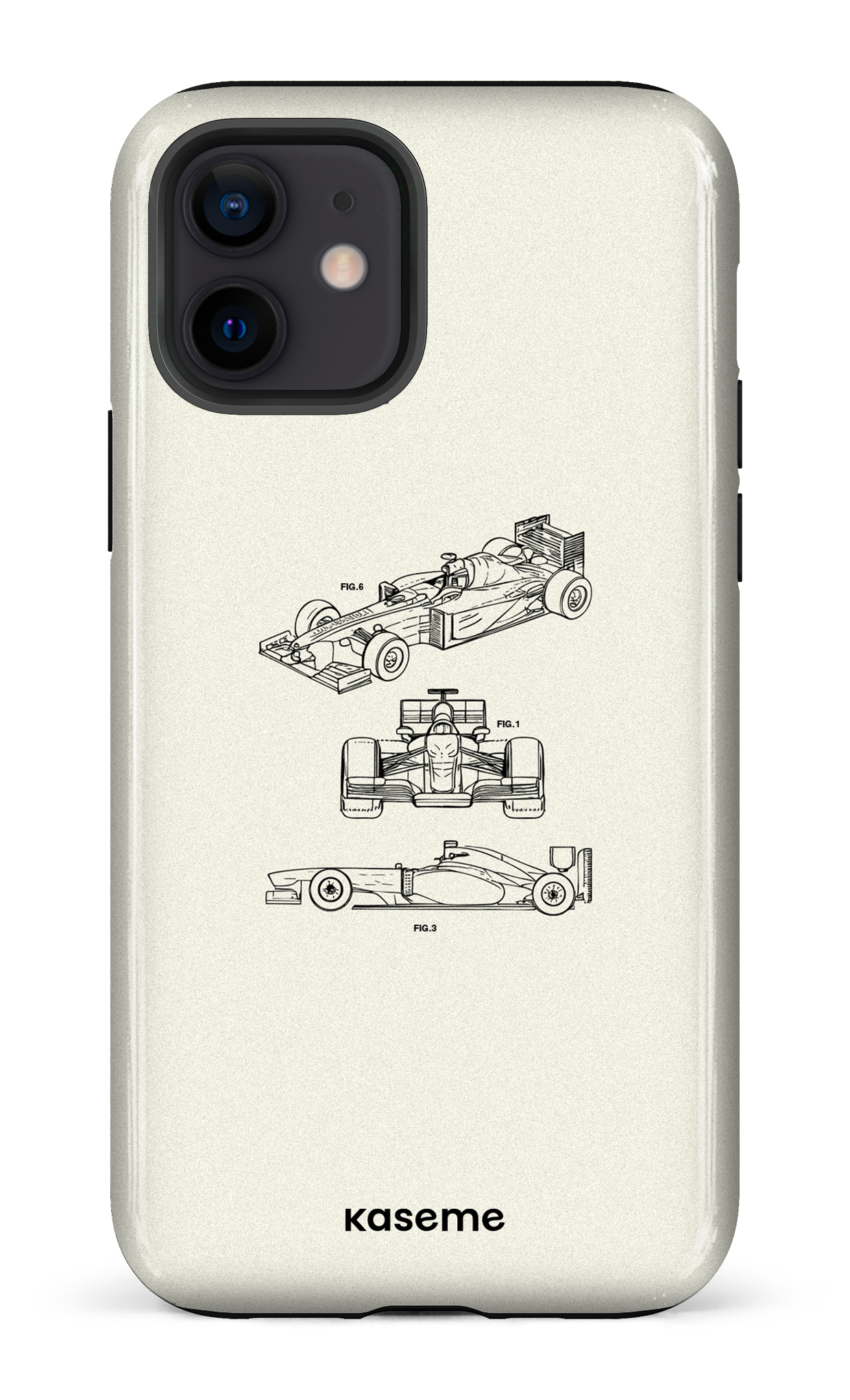 iPhone 12 Tough Sport Car White -