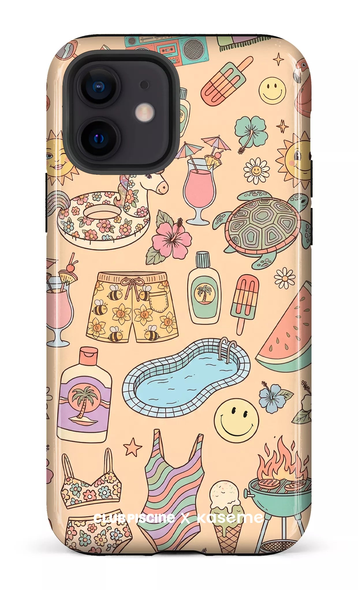 iPhone 12 Tough Summer Icon by Club Piscine -