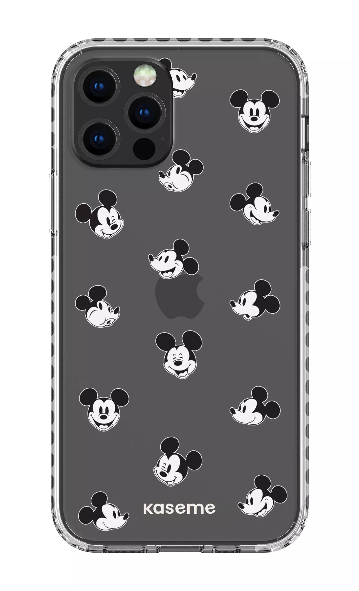 iPhone 12 pro Clear Case - White Joyland Clear Case -