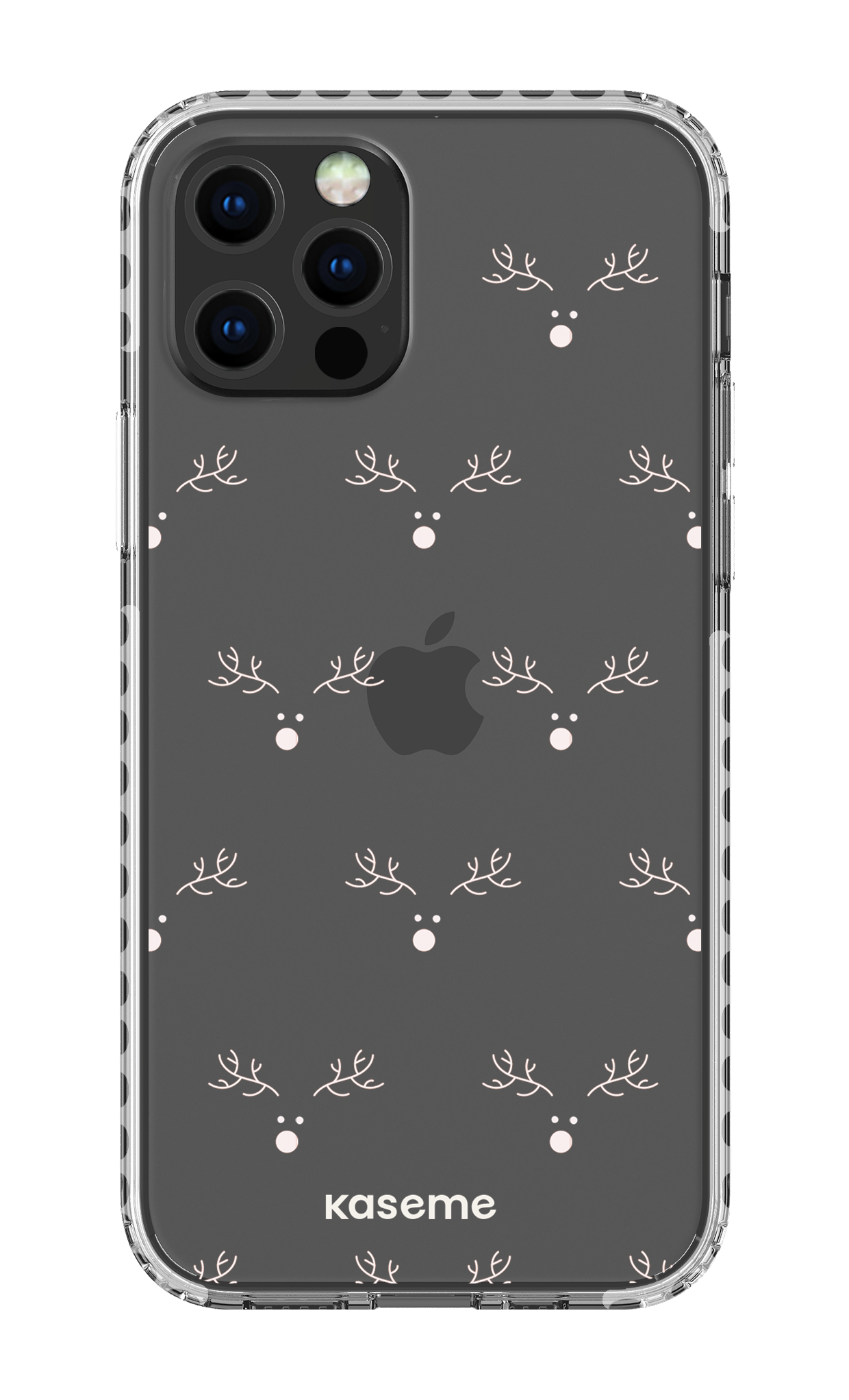 iPhone 12 pro Clear Case - White Vixen Clear Case -