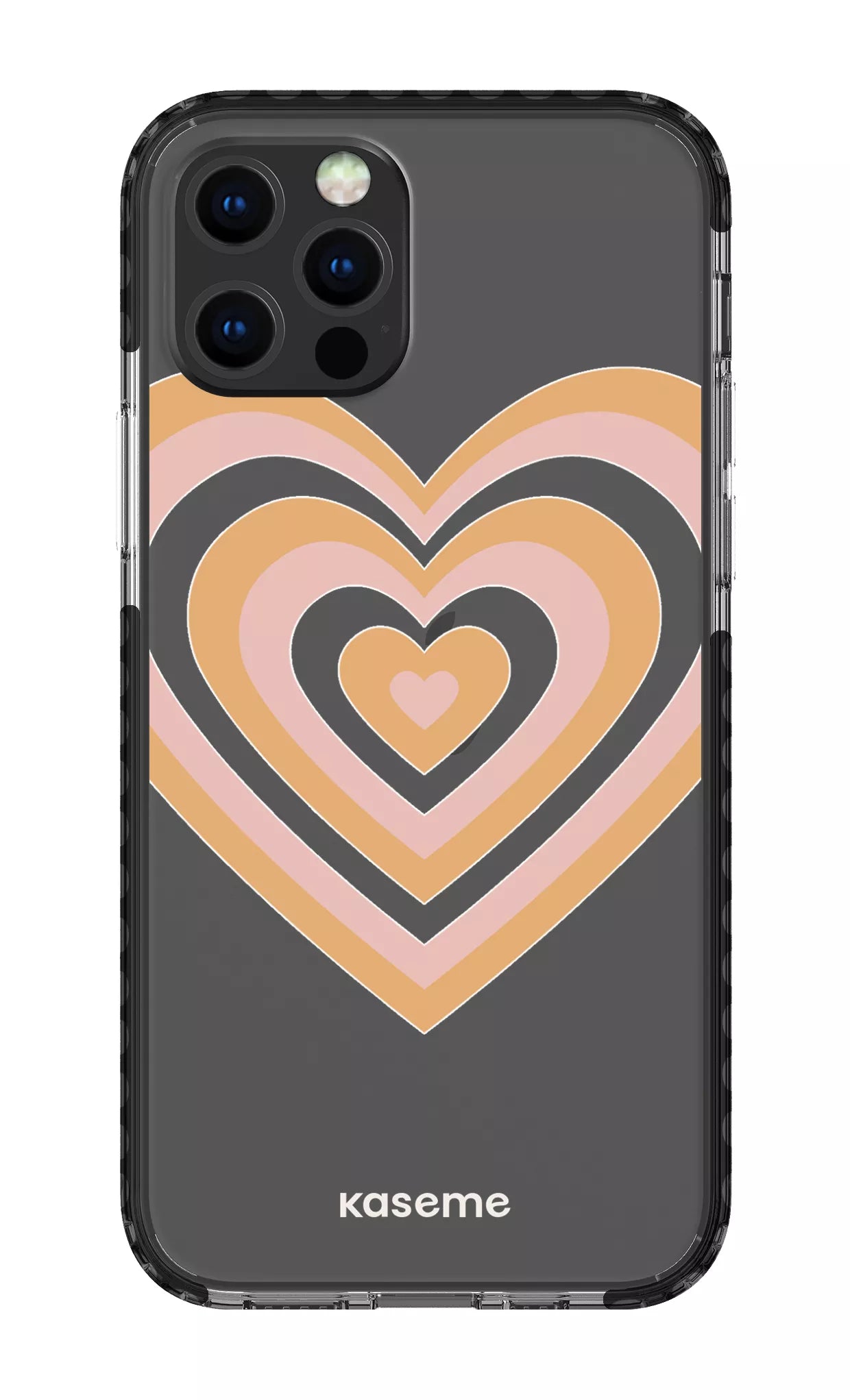 iPhone 12 pro Clear Case Black Amor Clear Case -