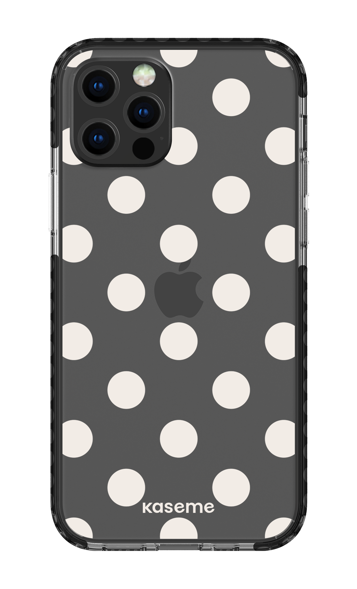iPhone 12 pro Clear Case Black Couture Clear Case -