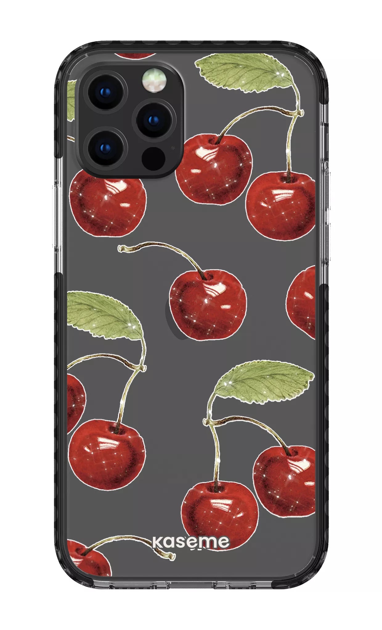 iPhone 12 pro Clear Case Black Juicy Clear Case -