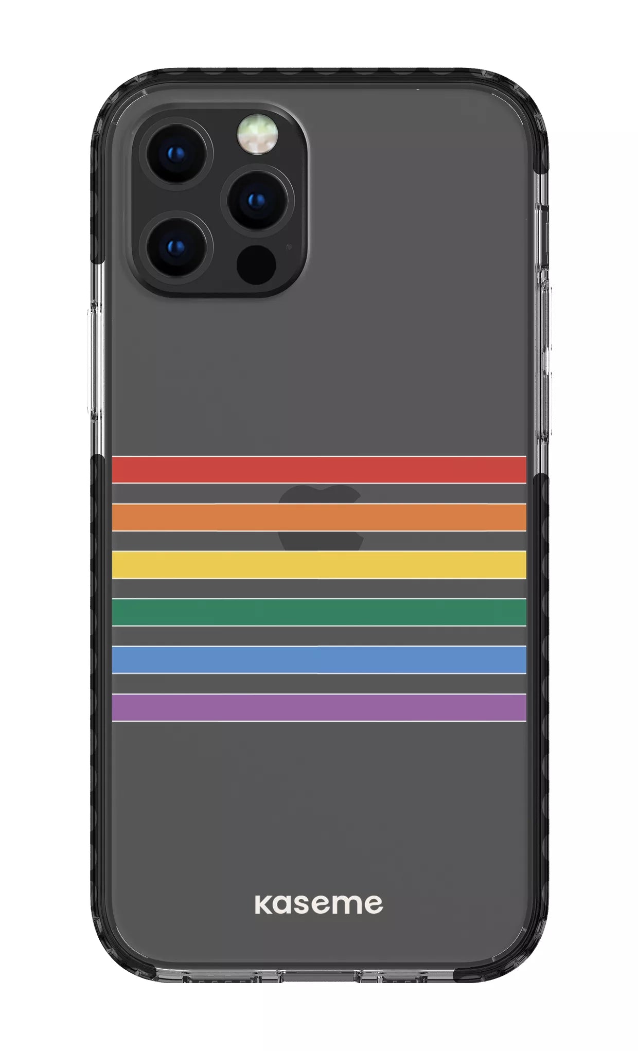 iPhone 12 pro Clear Case Black Out and proud Clear Case -