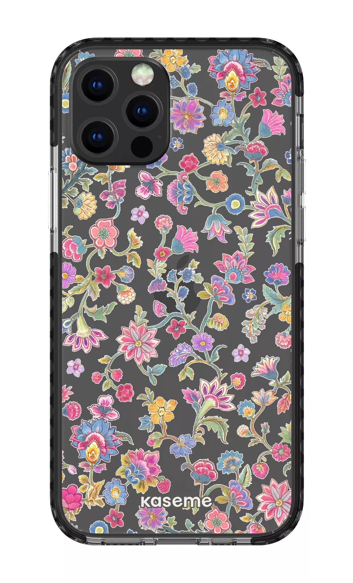 iPhone 12 pro Clear Case Black Secret Garden Clear Case -