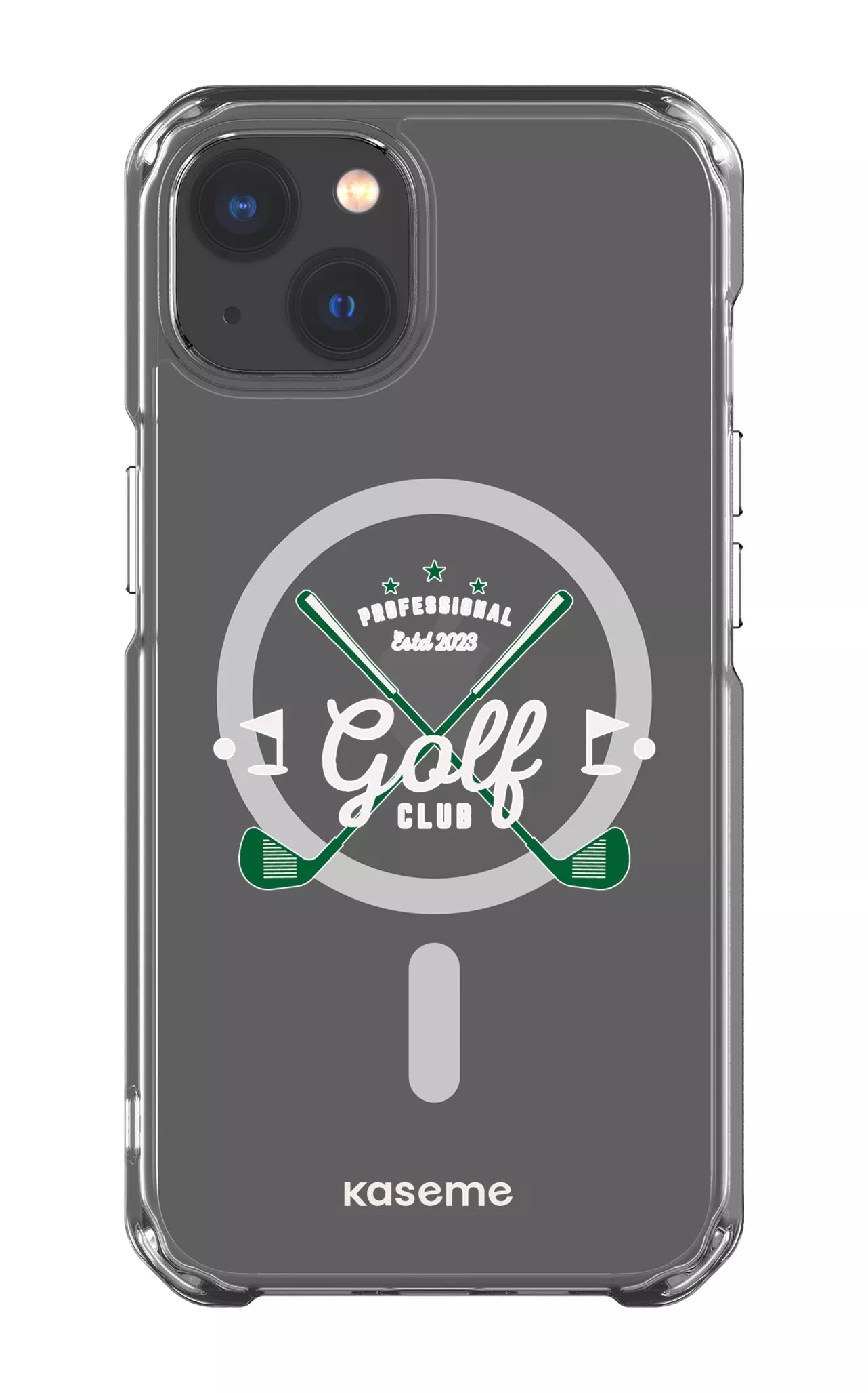 iPhone 13 Clear Case - Magsafe Bogey Clear Case -
