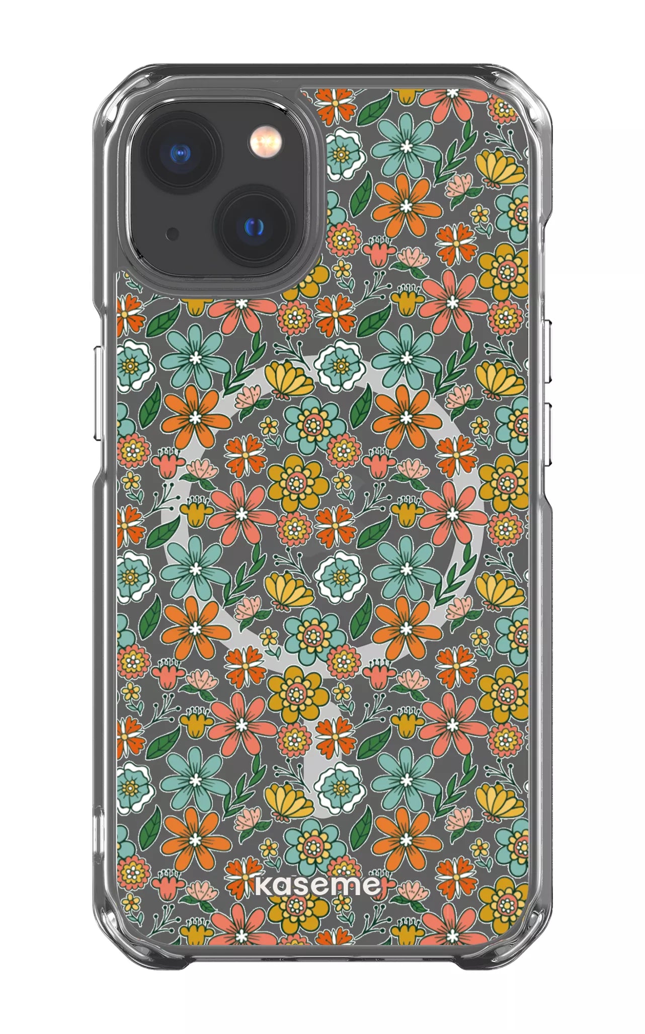 iPhone 13 Clear Case - Magsafe Bohemian Clear Case -