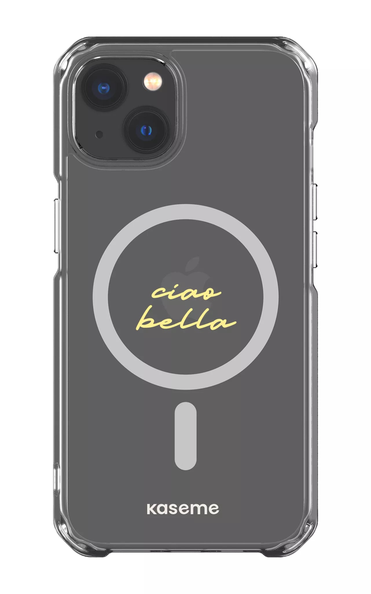 iPhone 13 Clear Case - Magsafe Ciao Bella Clear Case -