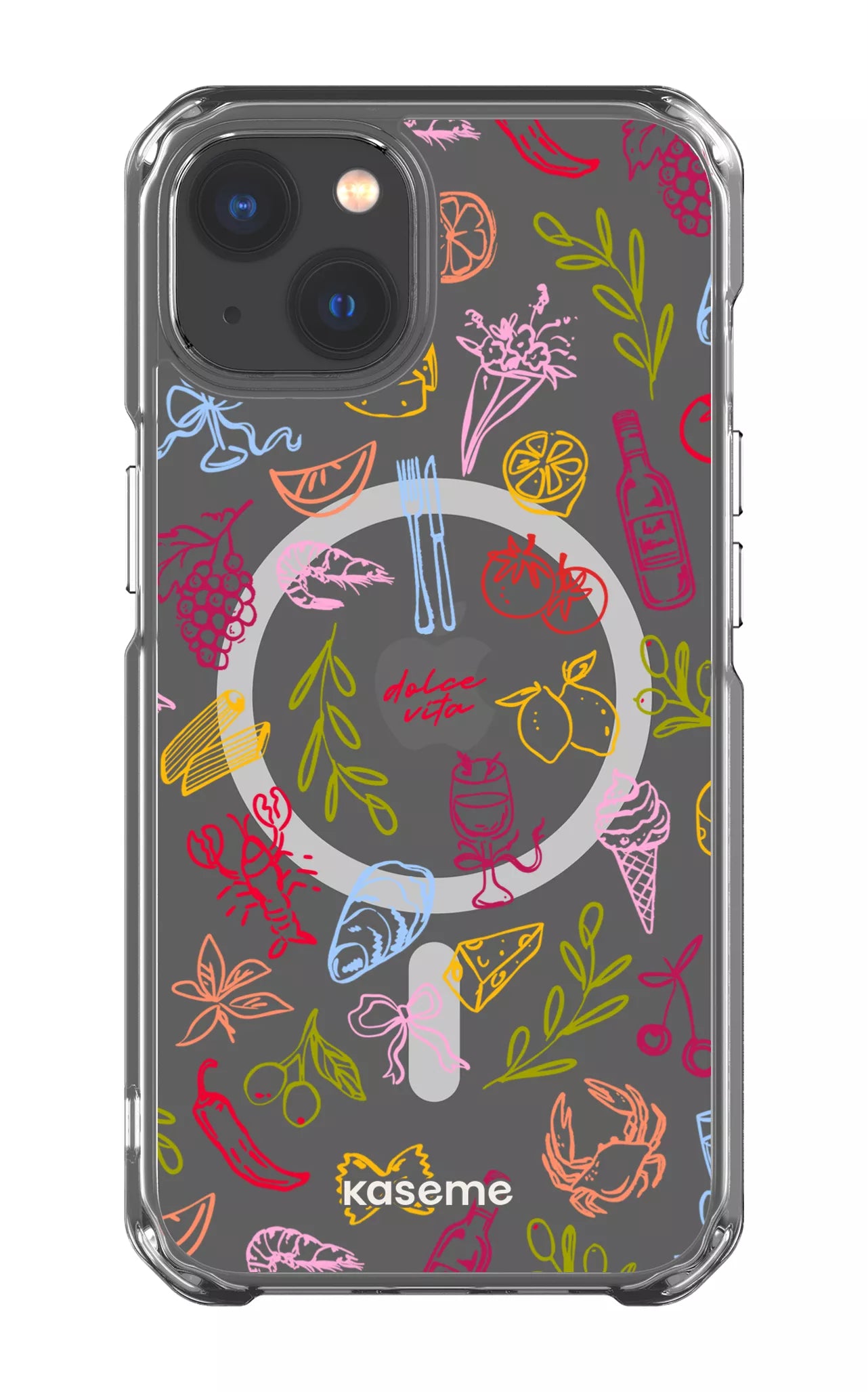 iPhone 13 Clear Case - Magsafe Cucina Viva Clear Case -