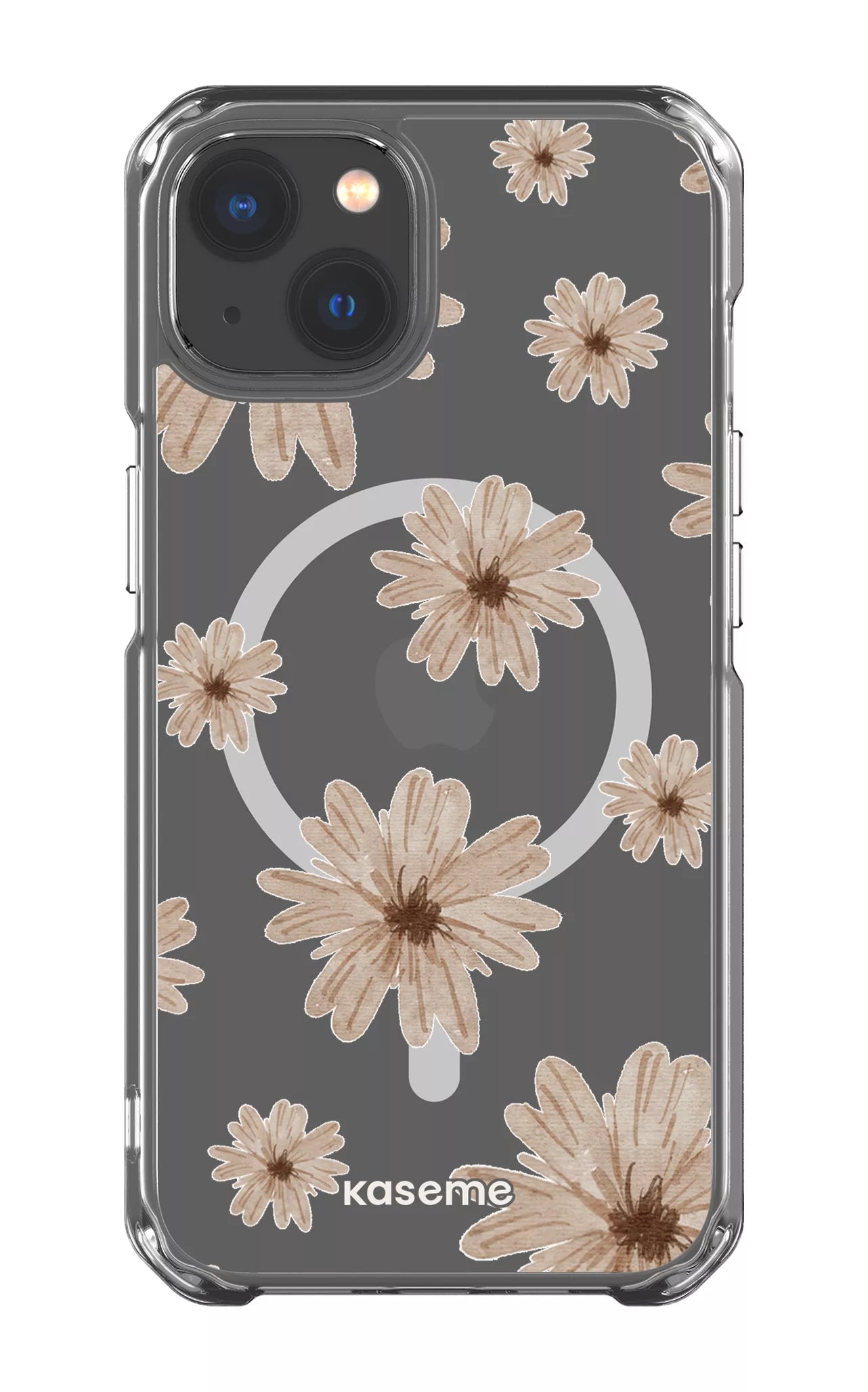 iPhone 13 Clear Case - Magsafe Delicate Dreams Clear Case -